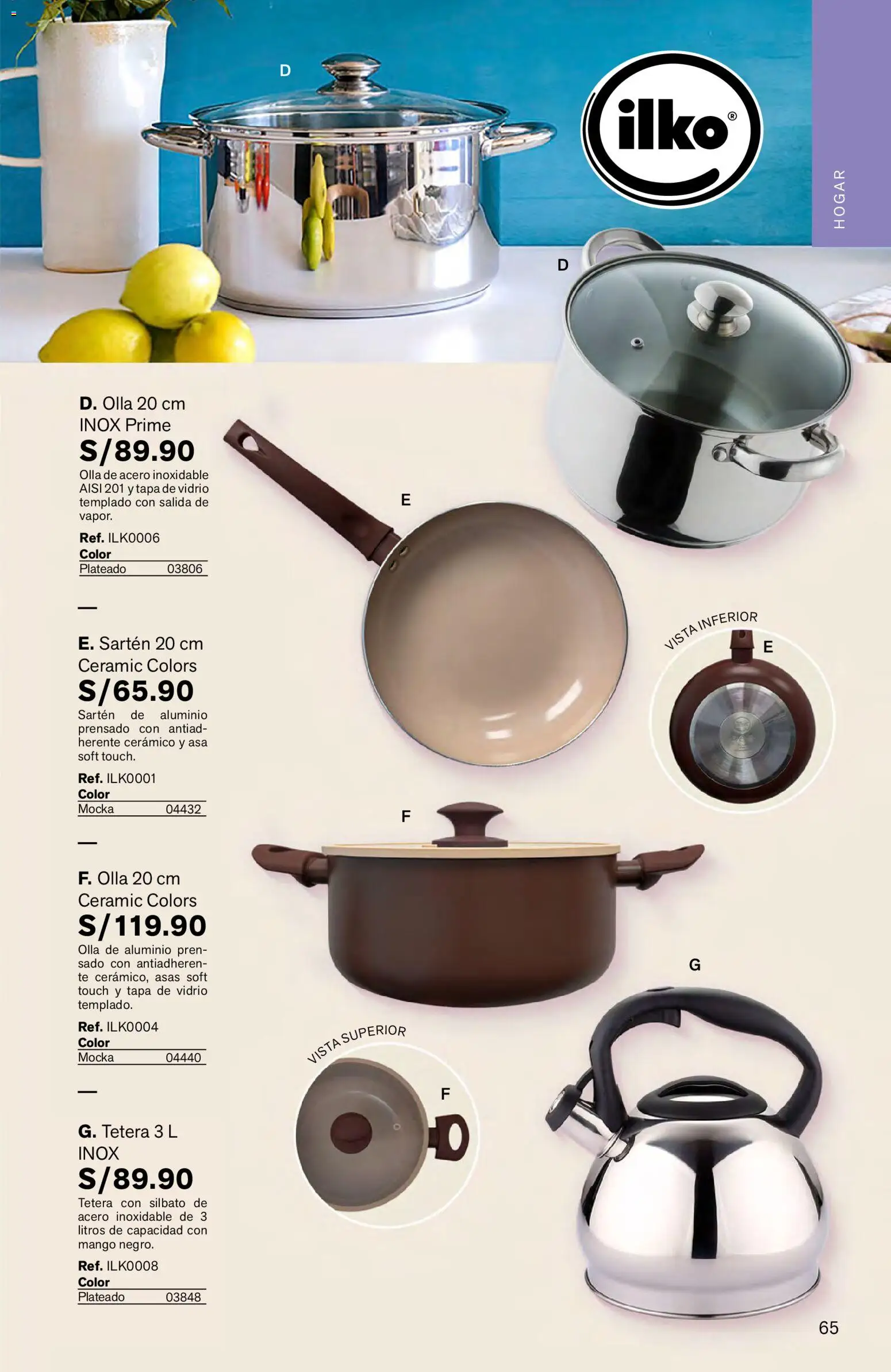 Catálogo Leonisa válido desde 04.06.2026 | Página: 65 | Productos: Té