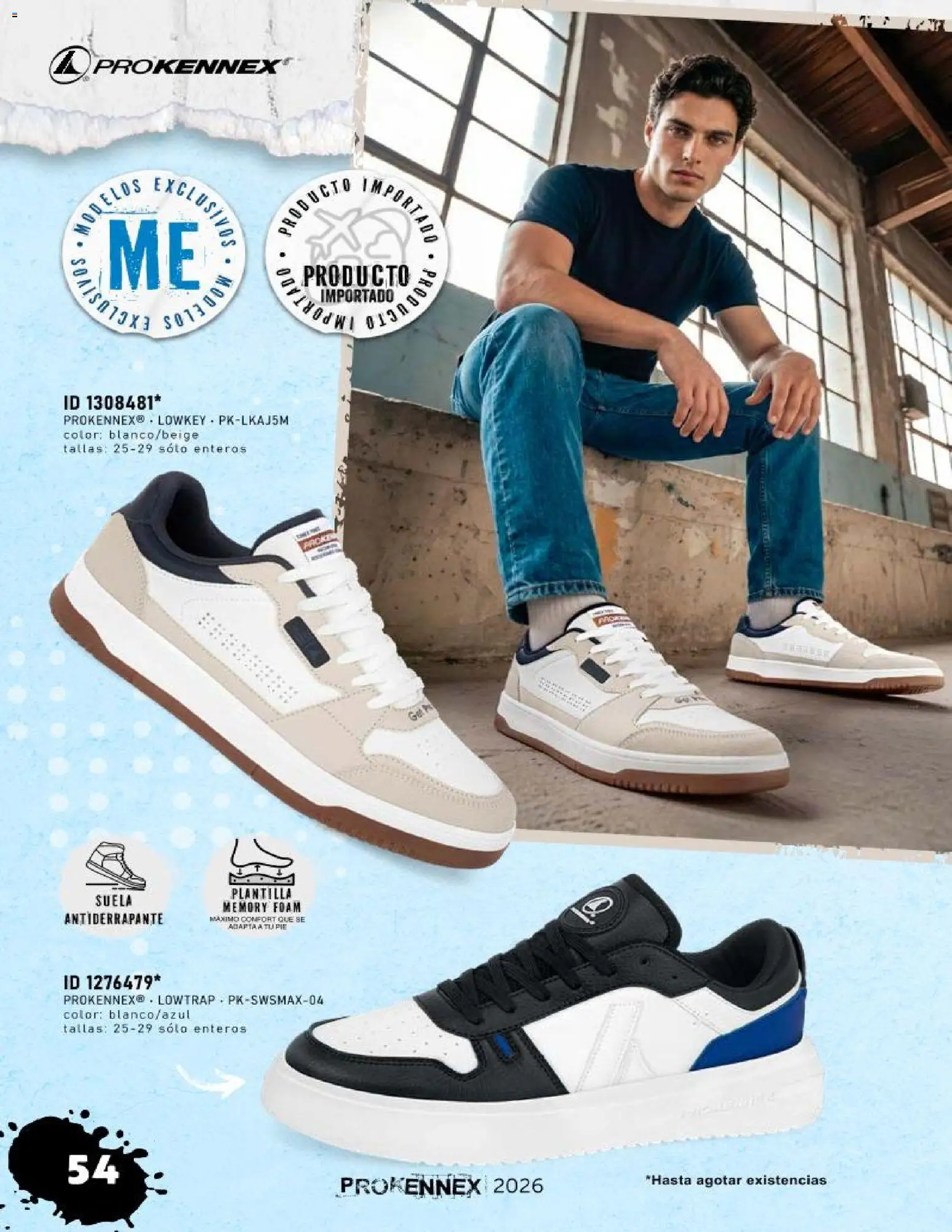 Nuevas ofertas de Price Shoes válidas en toda la República Mexicana desde el 15/09/2026. ¡Encuentra las mejores ofertas en Price Shoes catálogo Prokennex! | Página: 54