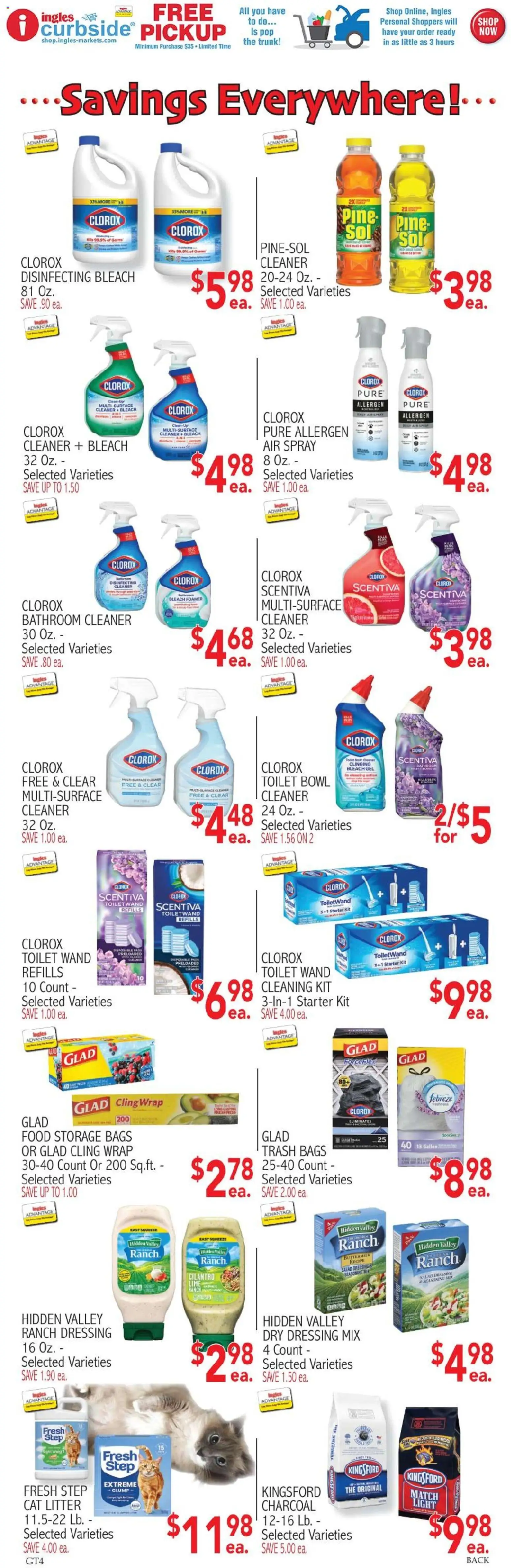 Ingles Weekly Ad - valid from 06.05.2026 | Page: 8 | Products: Pads, Salad, Starter, Lime