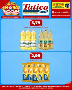 Tatico ofertas do Dia - Pré-Visualização do folheto da loja Tatico, válido de 22.05.2026 | Página: 2 | Produtos: Leite, Cerveja, Arroz, Soja