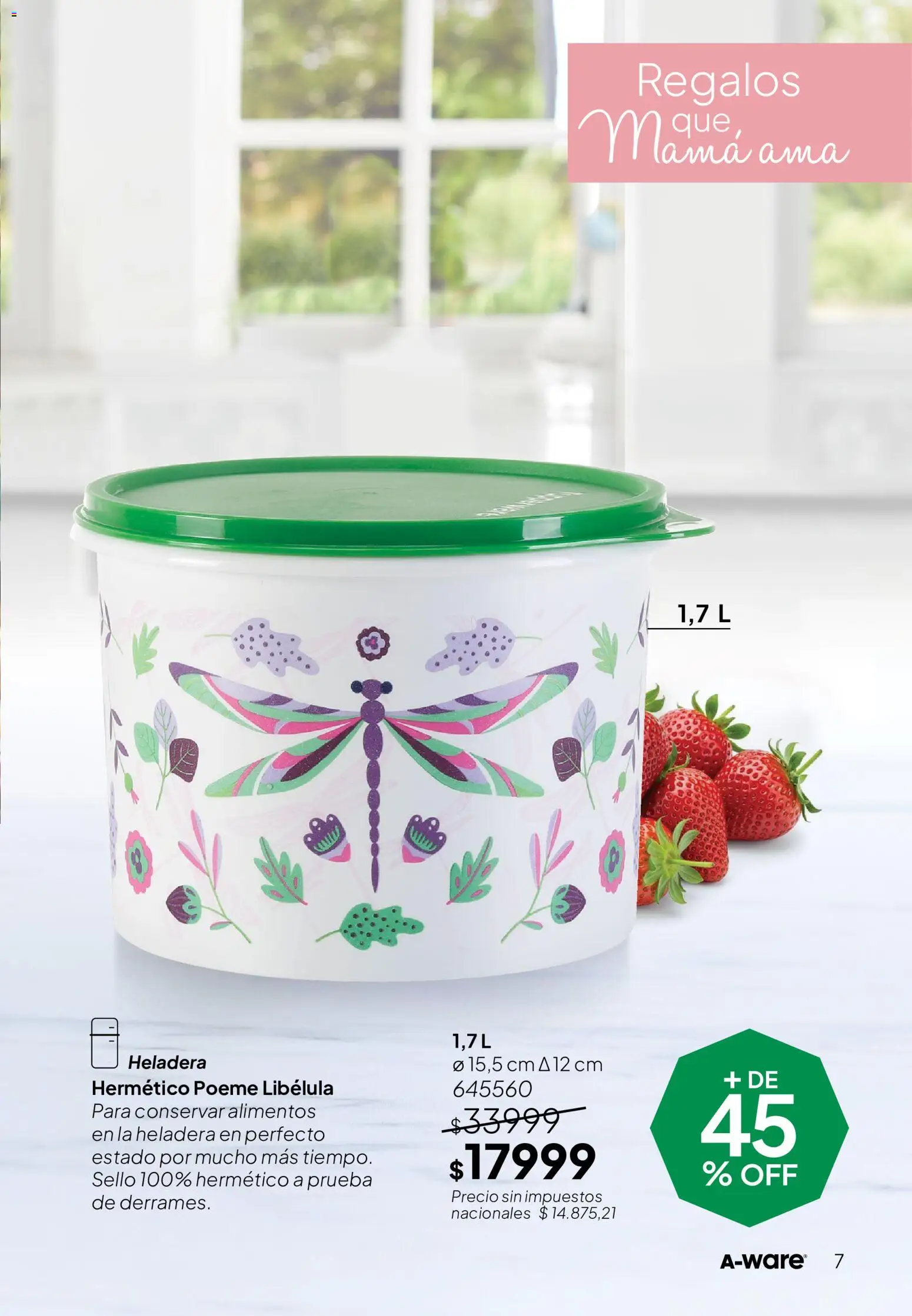 Tupperware Folleto │ válido desde el 01/09/2026 | Página: 8 | Productos: Alimentos, Heladera