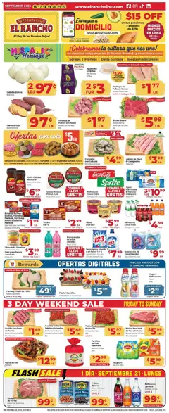Preview of El Rancho weekly ads valid from 09/16/2026 | Page: 1