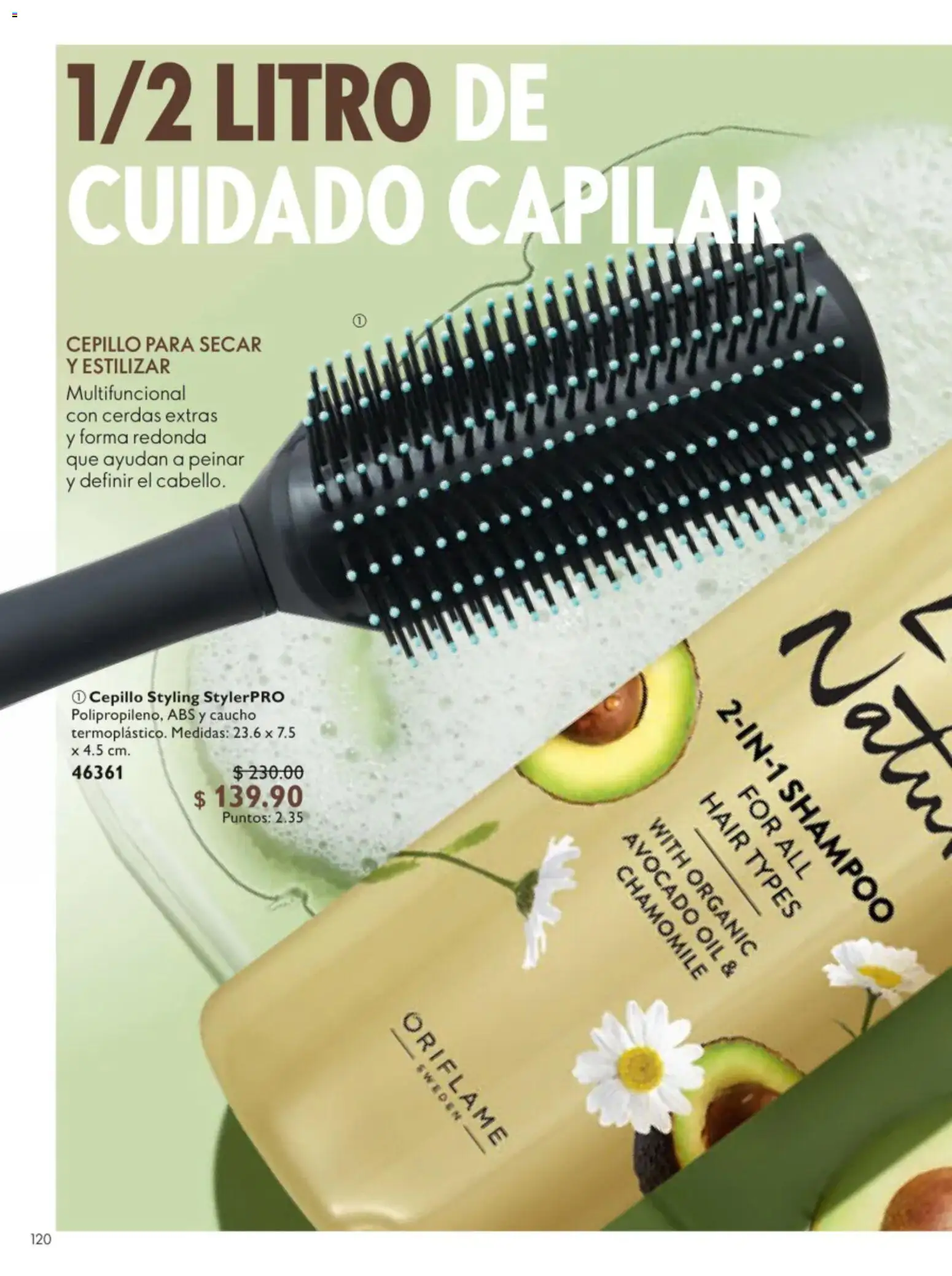 Nuevas ofertas de Oriflame válidas en toda la República Mexicana desde el 20/06/2026. ¡Encuentra las mejores ofertas en Oriflame campaña 9 2026! | Página: 120 | Productos: Cepillo