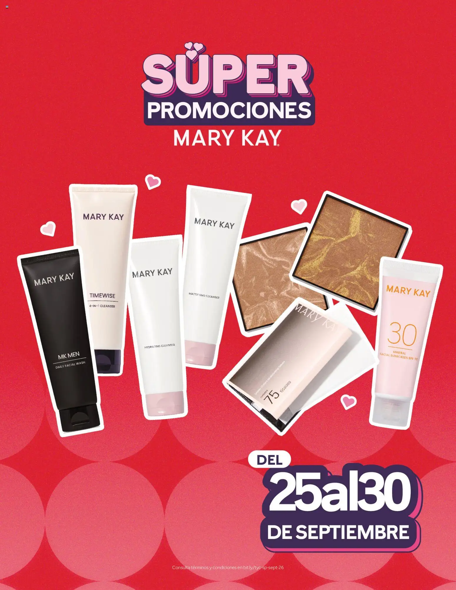 Nuevas ofertas de Mary Kay válidas en toda la República Mexicana desde el 25/09/2026. ¡Encuentra las mejores ofertas en Mary Kay catálogo Super promociones! | Página: 1