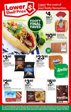 Preview of Woolworths catalogue WA - valid from 23/09/2026 | Page: 7 | Products: Fanta, Fridge, Freezer, Vanilla