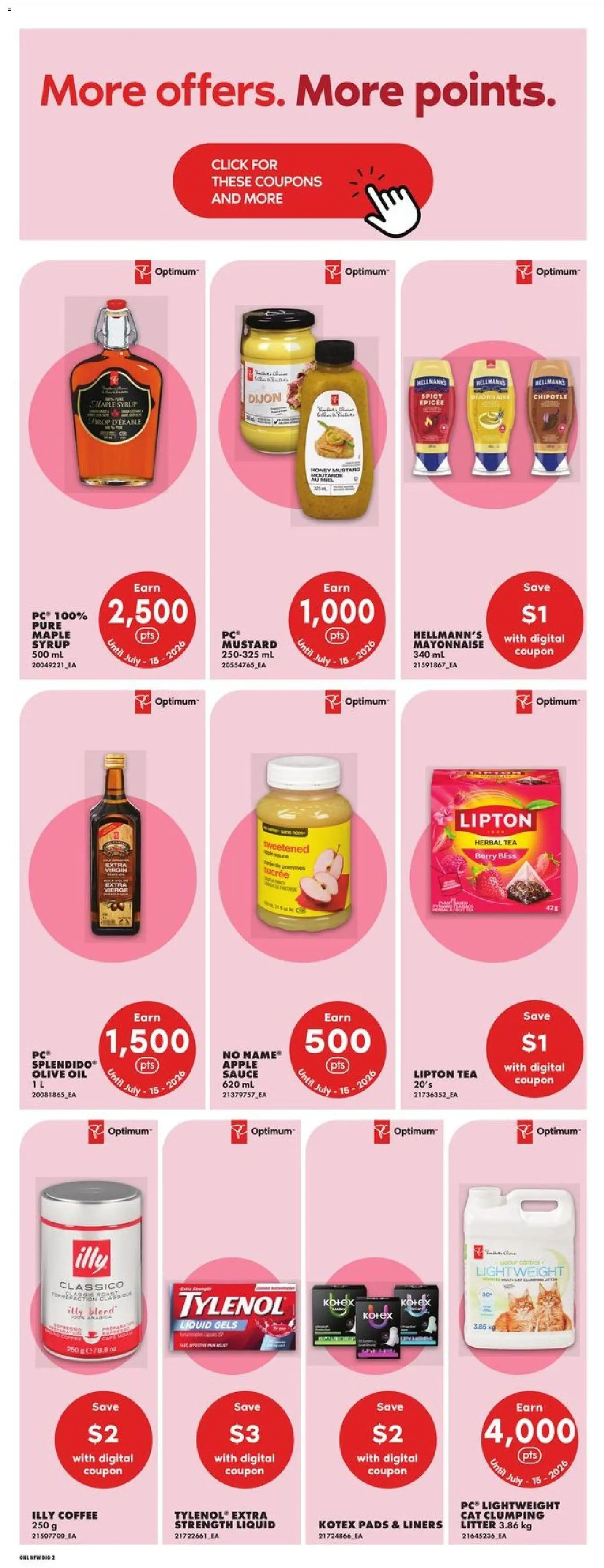 No Frills flyer valid from 11.06.2026 | Page: 12 | Products: Tea, PC, Oil, Coffee