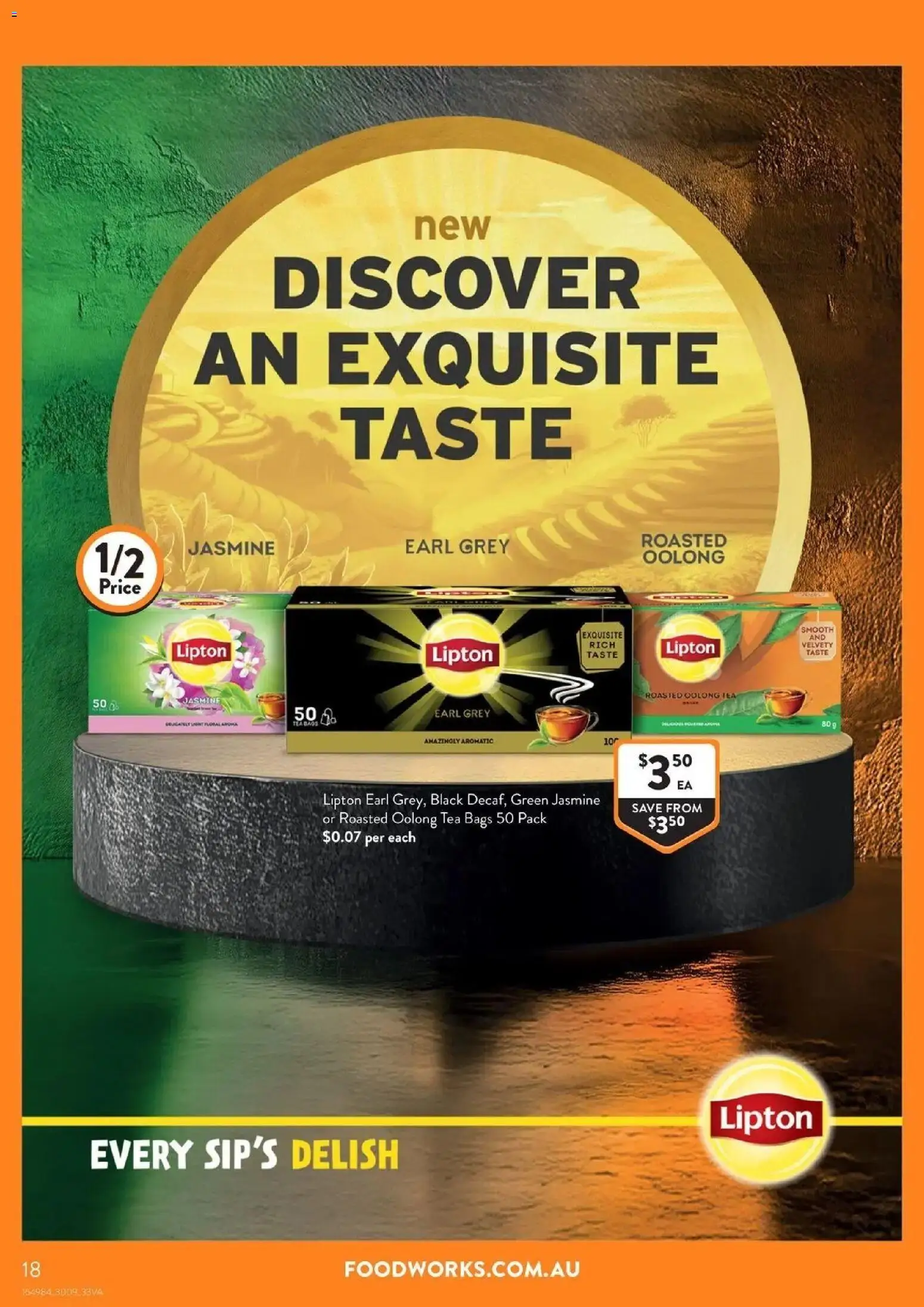Foodworks catalogue NSW - 30/09/2026 > weekly / monthly specials | Page: 18 | Products: Tea