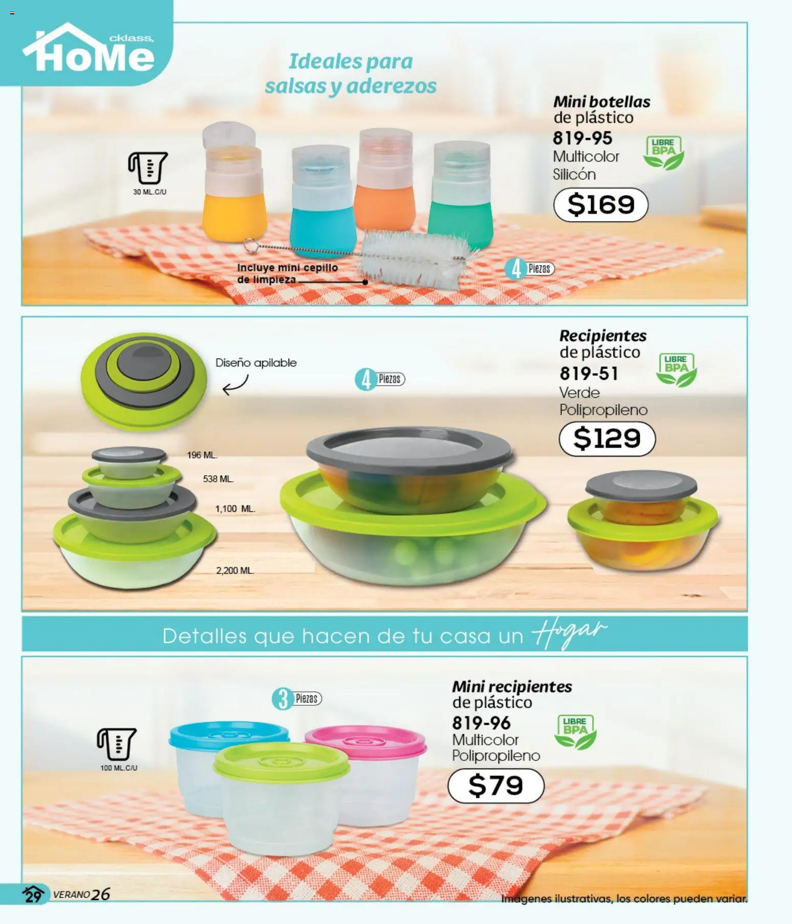 Nuevas ofertas de Cklass válidas en toda la República Mexicana desde el 05.03.2026. ¡Encuentra las mejores ofertas en Cklass catálogo Verano Home! | Página: 30 | Productos: Cepillo