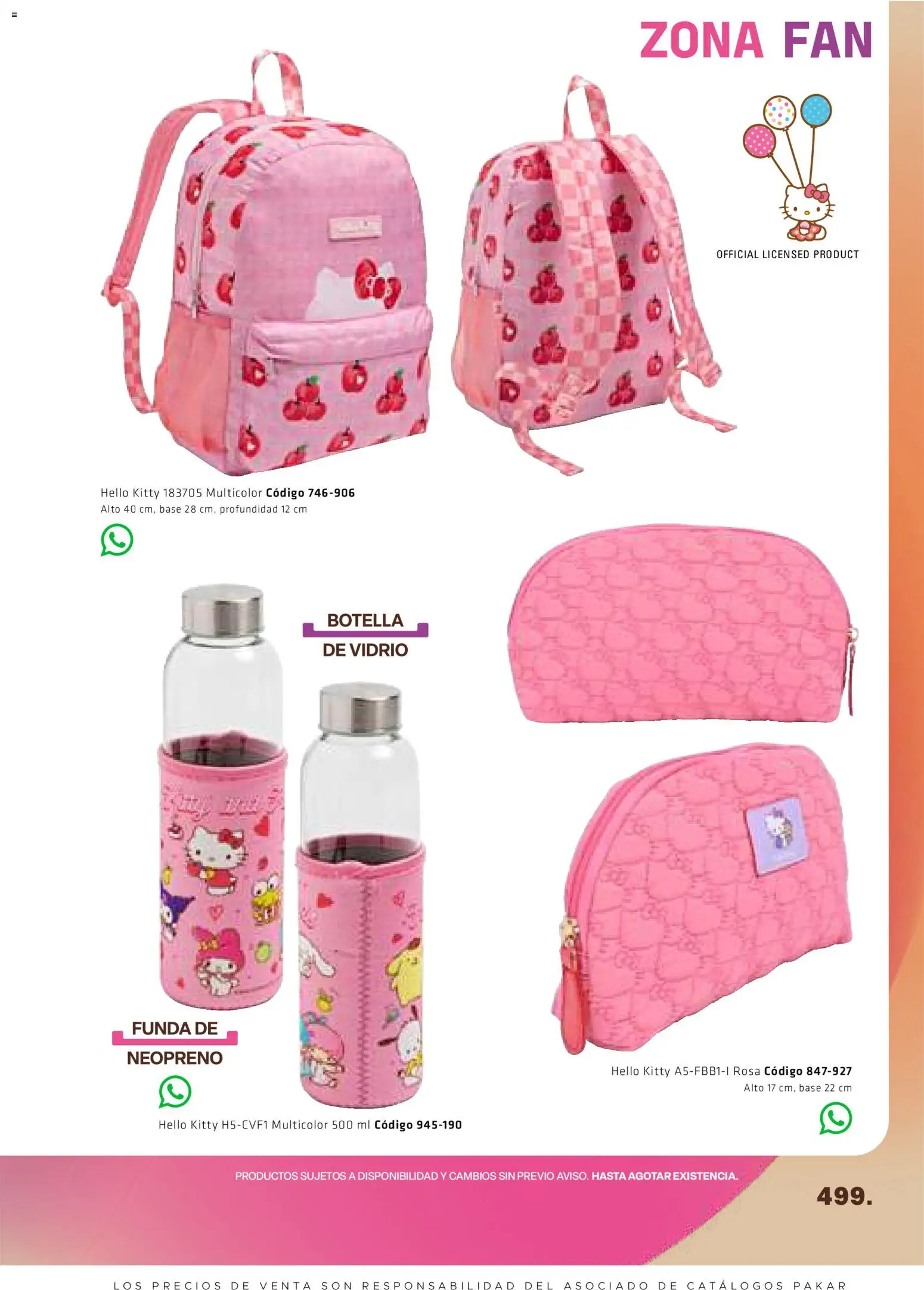 Nuevas ofertas de SC Pakar válidas en toda la República Mexicana desde el 28/08/2026. ¡Encuentra las mejores ofertas en SC Pakar catálogo Otoño! | Página: 499 | Productos: Funda, Botella