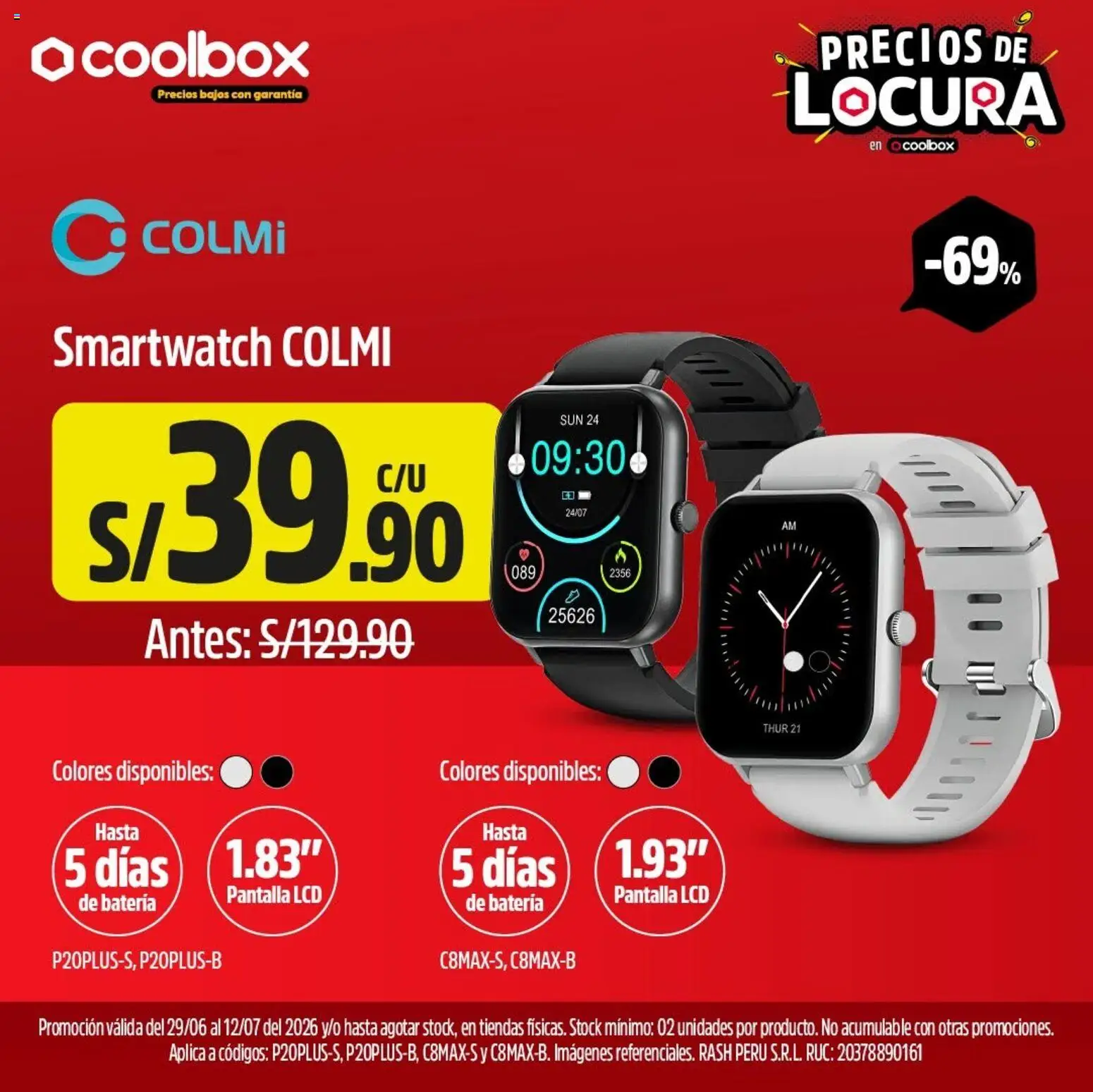 Catálogo Coolbox válido desde 29/06/2026 | Página: 4 | Productos: Batería