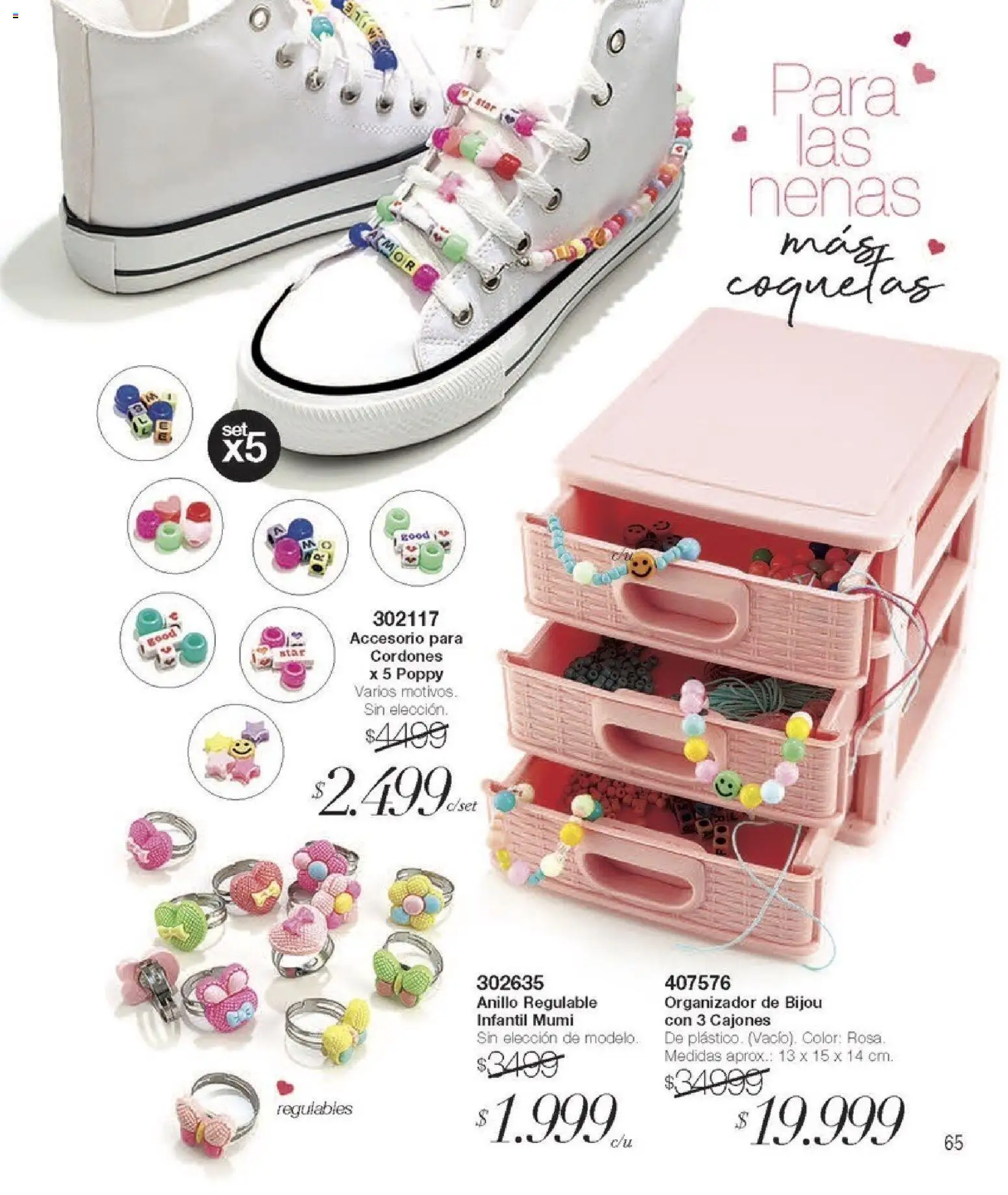 Violetta - Violetta Cosméticos │ válido desde el 09.03.2026 | Página: 443 | Productos: Organizador, Anillo, Cordones