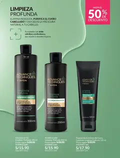 Vista previa de folleto Avon catálogo - Campaña 8 de la Avon válido desde 06.05.2026 | Página: 176 | Productos: Exfoliante, Shampoo, Acondicionador