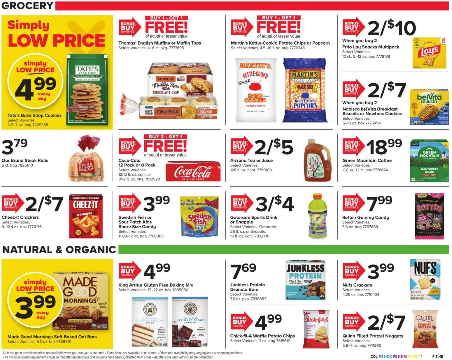 Giant Weekly Ad - valid from 07/17/2026 | Page: 10 | Products: Box, Chocolate, Salt, Muffin