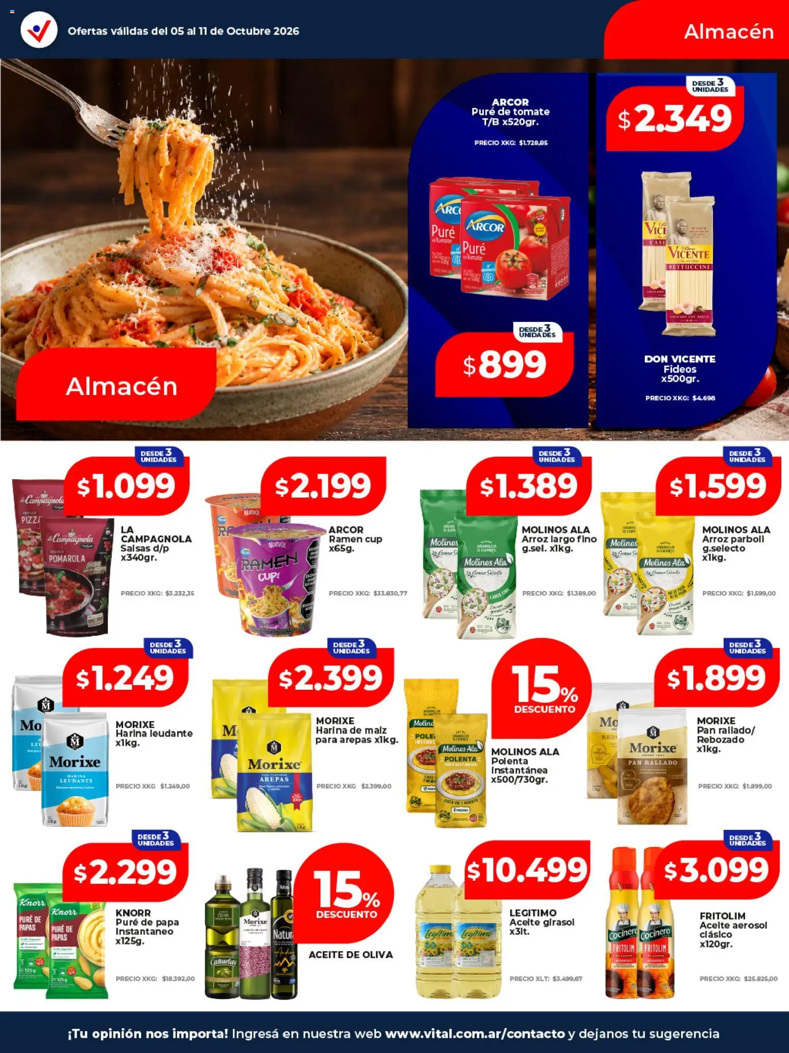 Vital - Ofertas │ válido desde el 05/10/2026 | Página: 16