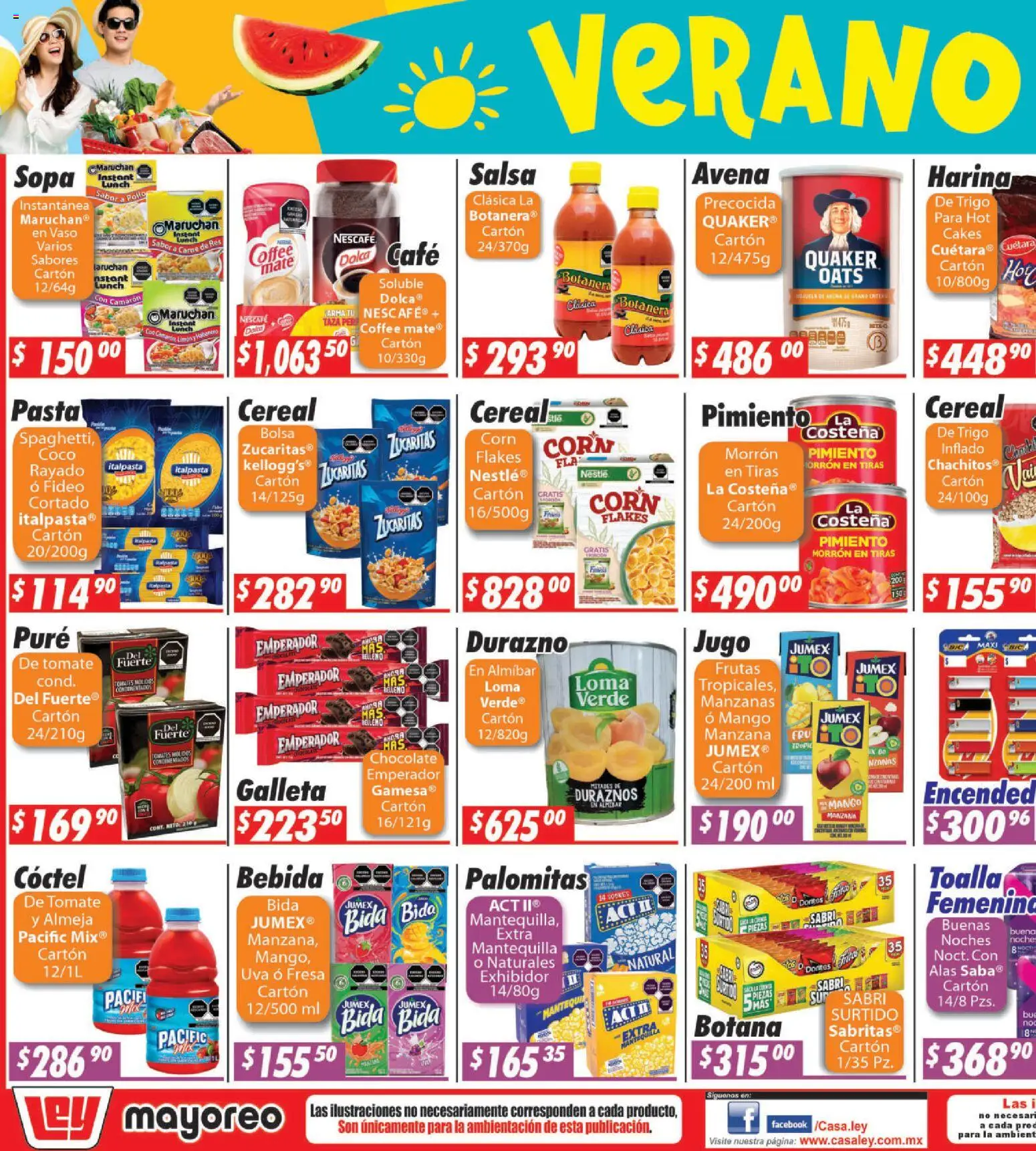 Nuevas ofertas de Casa Ley válidas en toda la República Mexicana desde el 24/08/2026. ¡Encuentra las mejores ofertas en Casa Ley folleto Sinaloa! | Página: 1