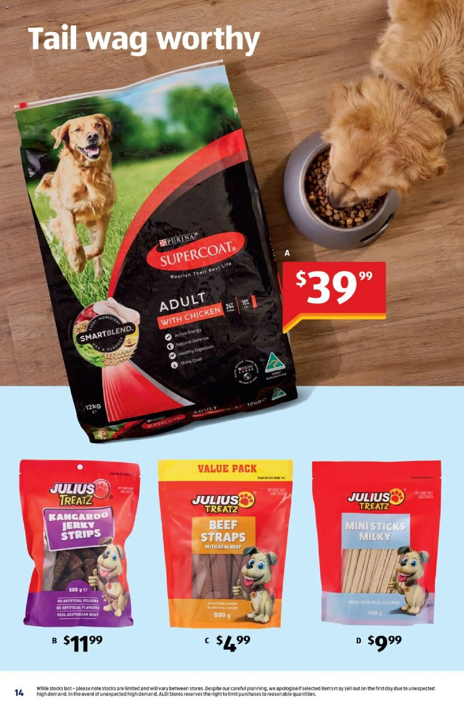 Aldi catalogue - valid from 03.06.2026 | Page: 14 | Products: Chicken, Beef, Meat, Coat