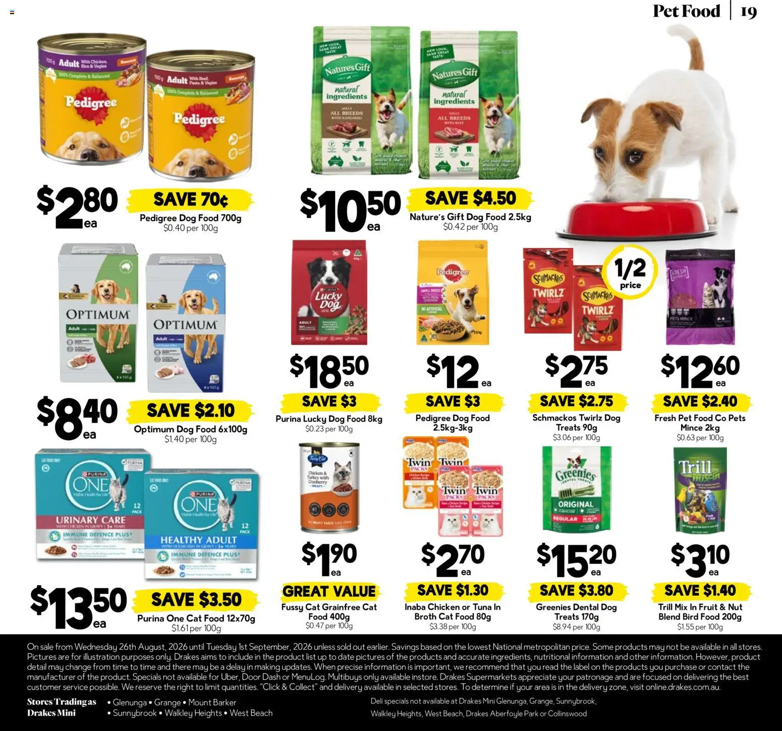 Drakes catalogue - valid from 26/08/2026 | Page: 19 | Products: Door, Ingredients, Chicken, Date