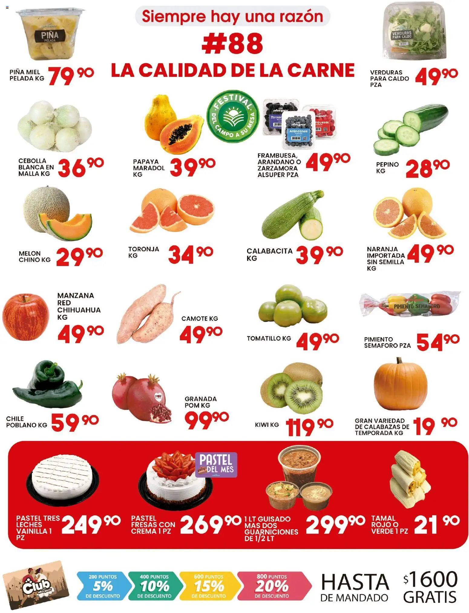 Nuevas ofertas de Alsuper válidas en toda la República Mexicana desde el 27/10/2026. ¡Encuentra las mejores ofertas en Alsuper folleto! | Página: 2