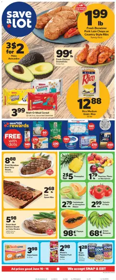 Preview of Save a Lot weekly ads valid from 10.06.2026