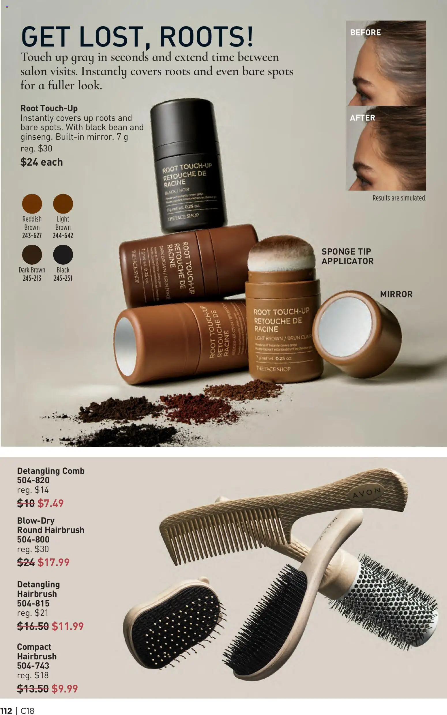 Avon flyer valid from Aug 27, 2026 | Page: 112 | Products: Sponge, Mirror