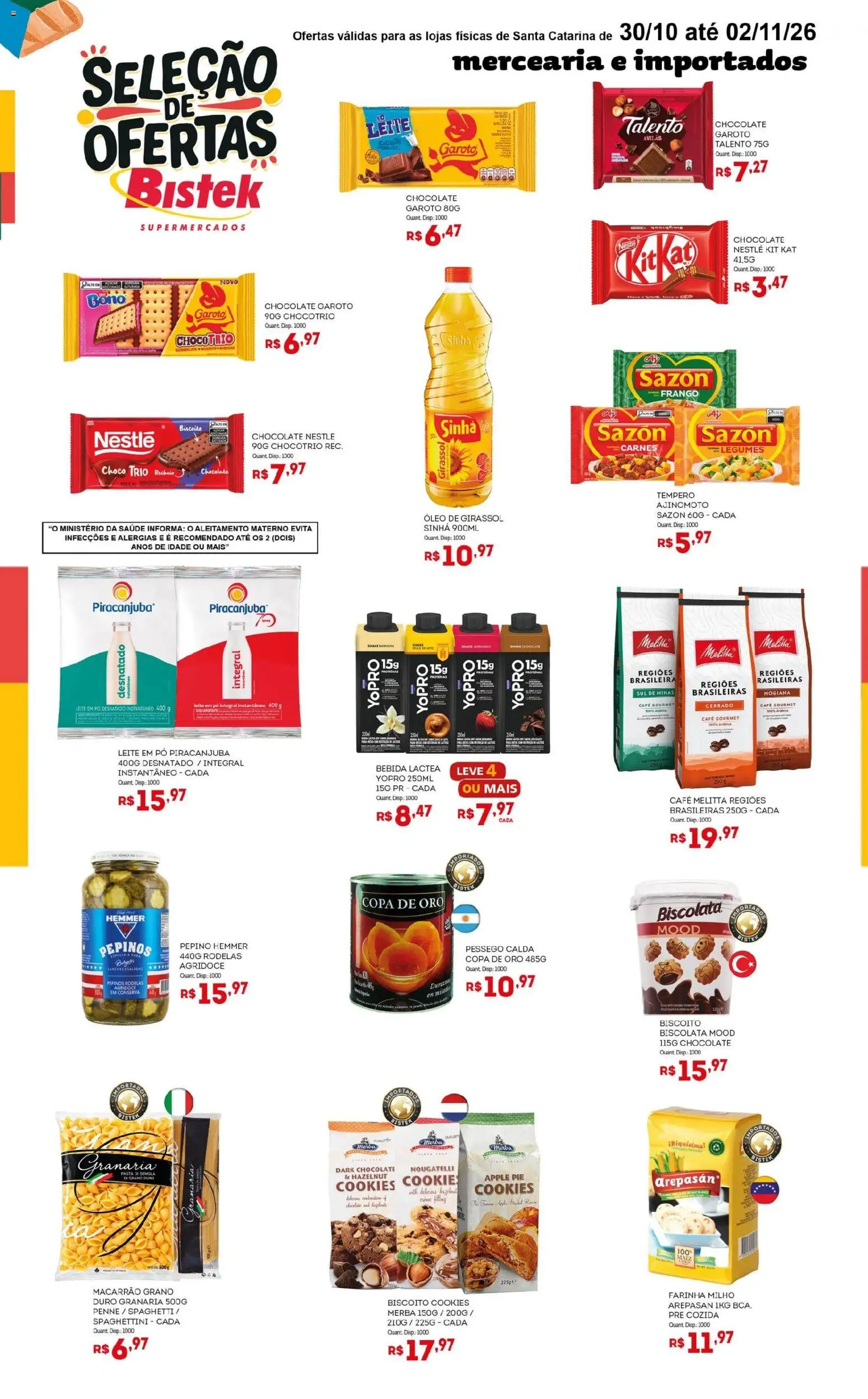 Bistek Supermercados Folheto - válido de 30/10/2026 | Página: 2