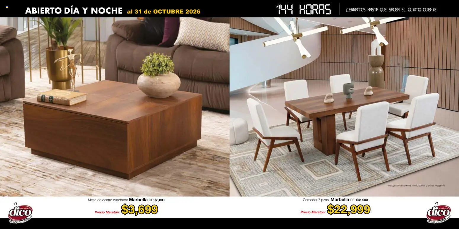 Nuevas ofertas de Muebles Dico válidas en toda la República Mexicana desde el 22/01/2026. ¡Encuentra las mejores ofertas en Muebles Dico catálogo! | Página: 7