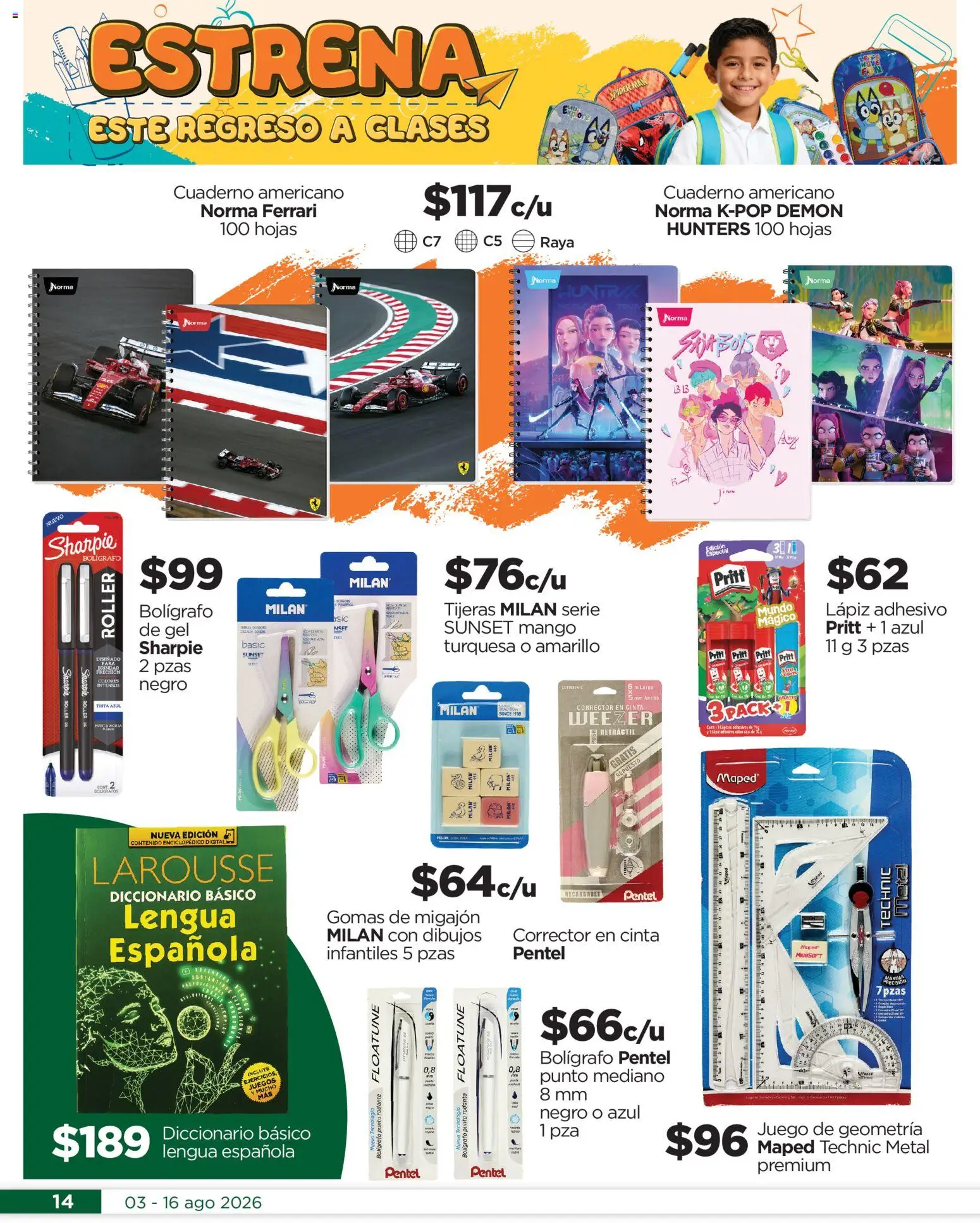 Nuevas ofertas de Chedraui válidas en toda la República Mexicana desde el 03/08/2026. ¡Encuentra las mejores ofertas en Chedraui folleto Por Ti ofertones del verano! | Página: 14