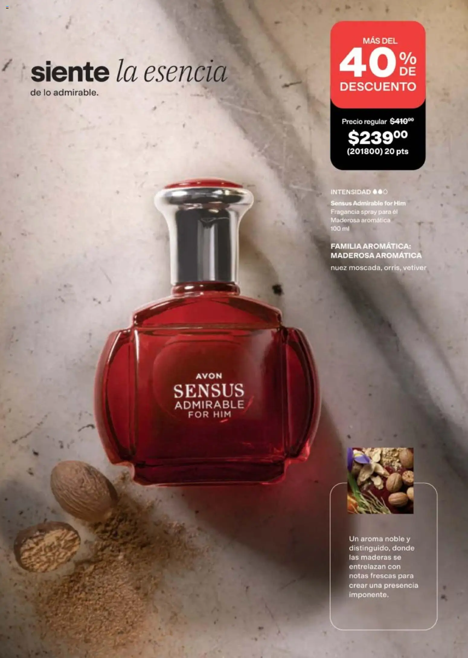 Nuevas ofertas de AVON válidas en toda la República Mexicana desde el 11/09/2026. ¡Encuentra las mejores ofertas en AVON campaña 14 2026! | Página: 83 | Productos: Nuez, Fragancia