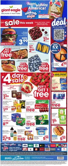 Preview of Giant Eagle weekly ads valid from 07/02/2026 | Page: 1