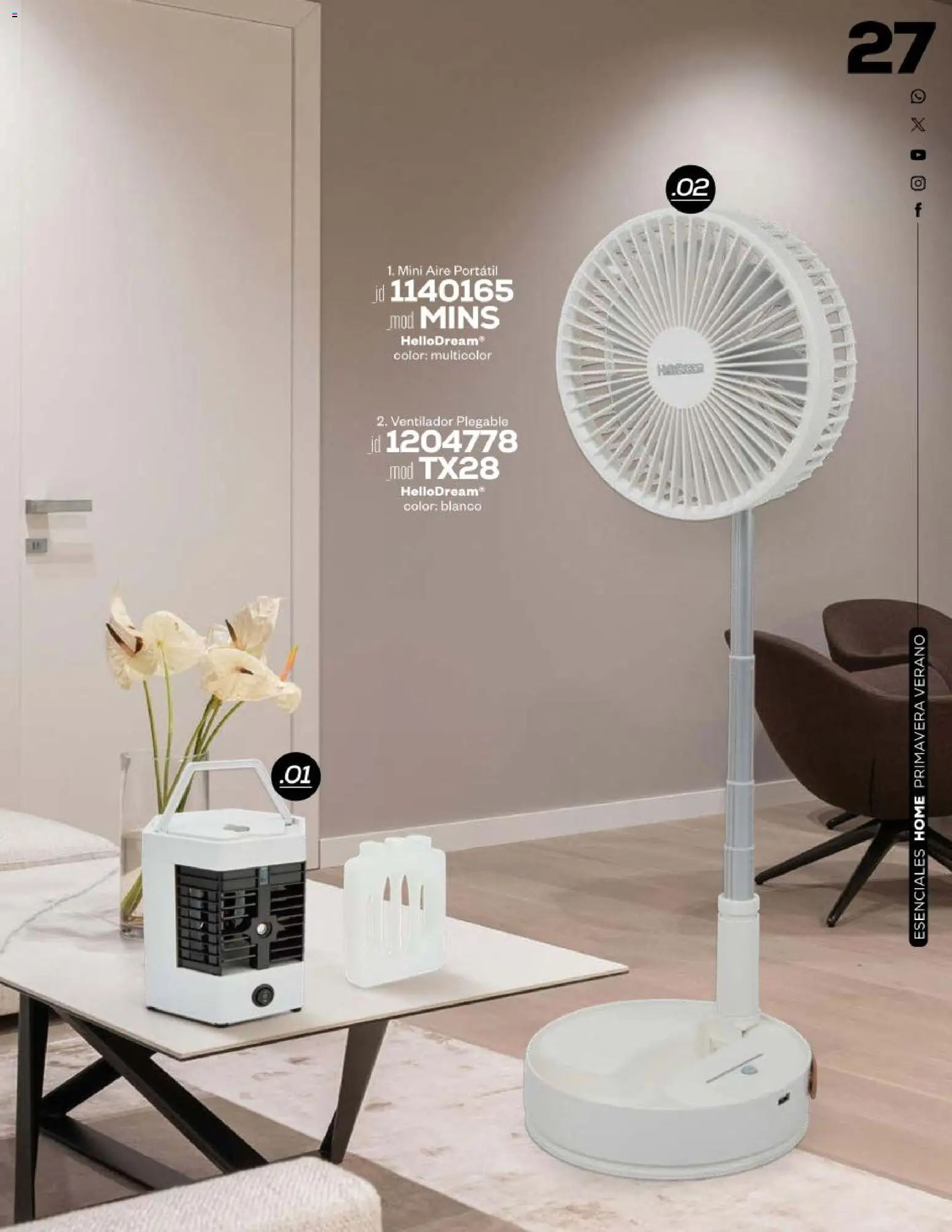 Nuevas ofertas de Price Shoes válidas en toda la República Mexicana desde el 04.05.2026. ¡Encuentra las mejores ofertas en Price Shoes catálogo Esenciales Home! | Página: 27 | Productos: Ventilador