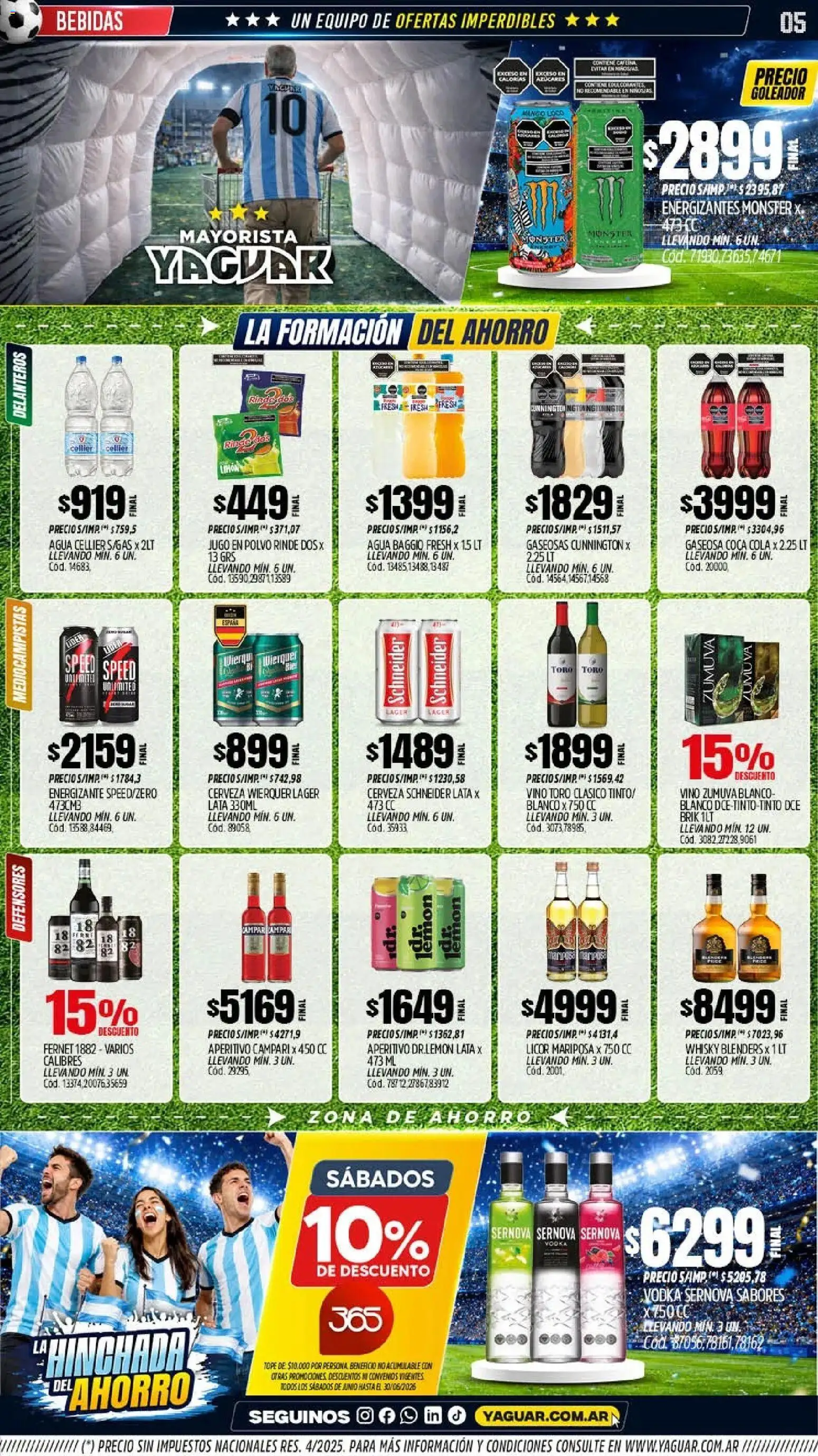 Yaguar - Oferta Semanal Mar del Plata │ válido desde el 22/06/2026 | Página: 4