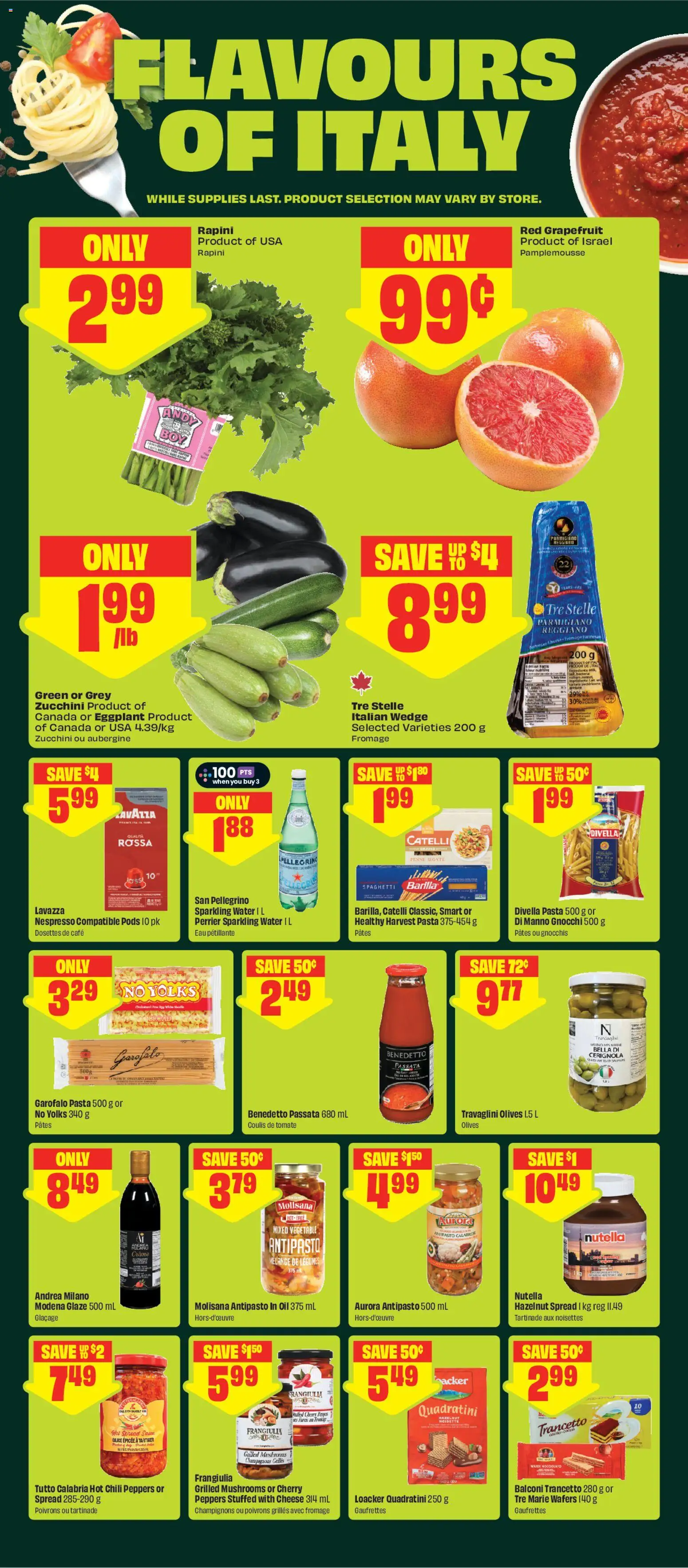 FreshCo flyer valid from 11.06.2026 | Page: 8 | Products: Pasta, Cheese, Oil