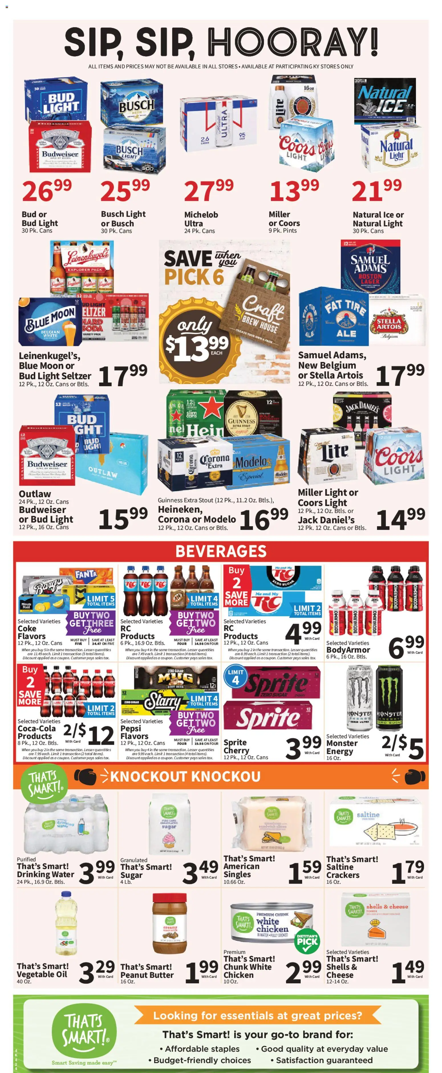 Food City Weekly Ad - valid from 07/15/2026 | Page: 6 | Products: Tire, Butter, Water, Sugar