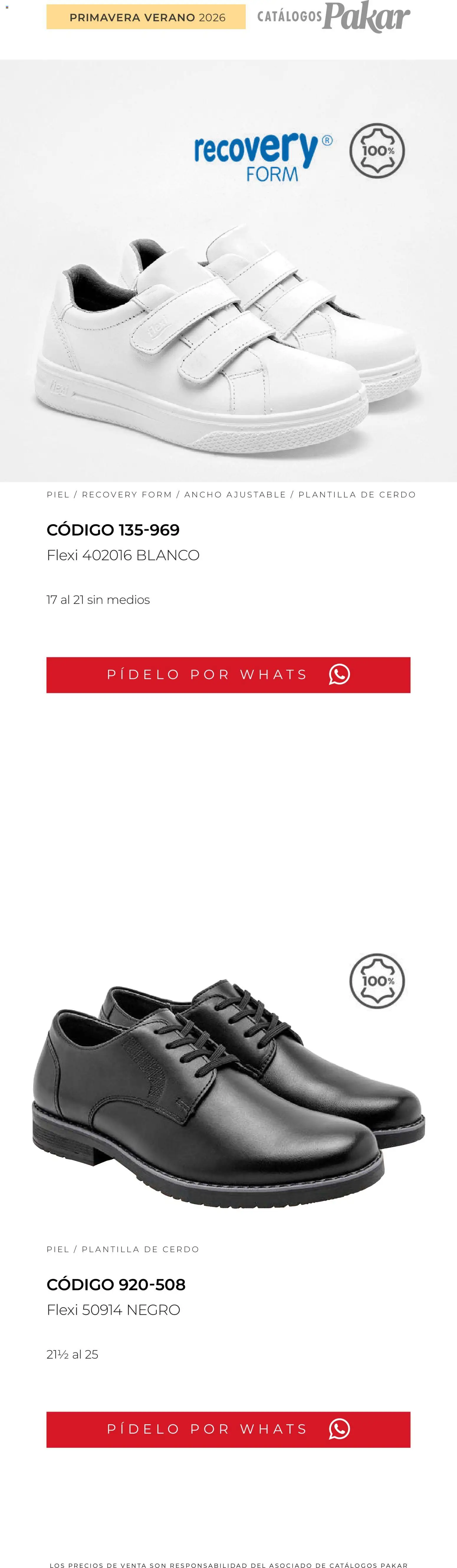 Nuevas ofertas de SC Pakar válidas en toda la República Mexicana desde el 04/03/2026. ¡Encuentra las mejores ofertas en SC Pakar catálogo Flexi PV26! | Página: 252 | Productos: Cerdo