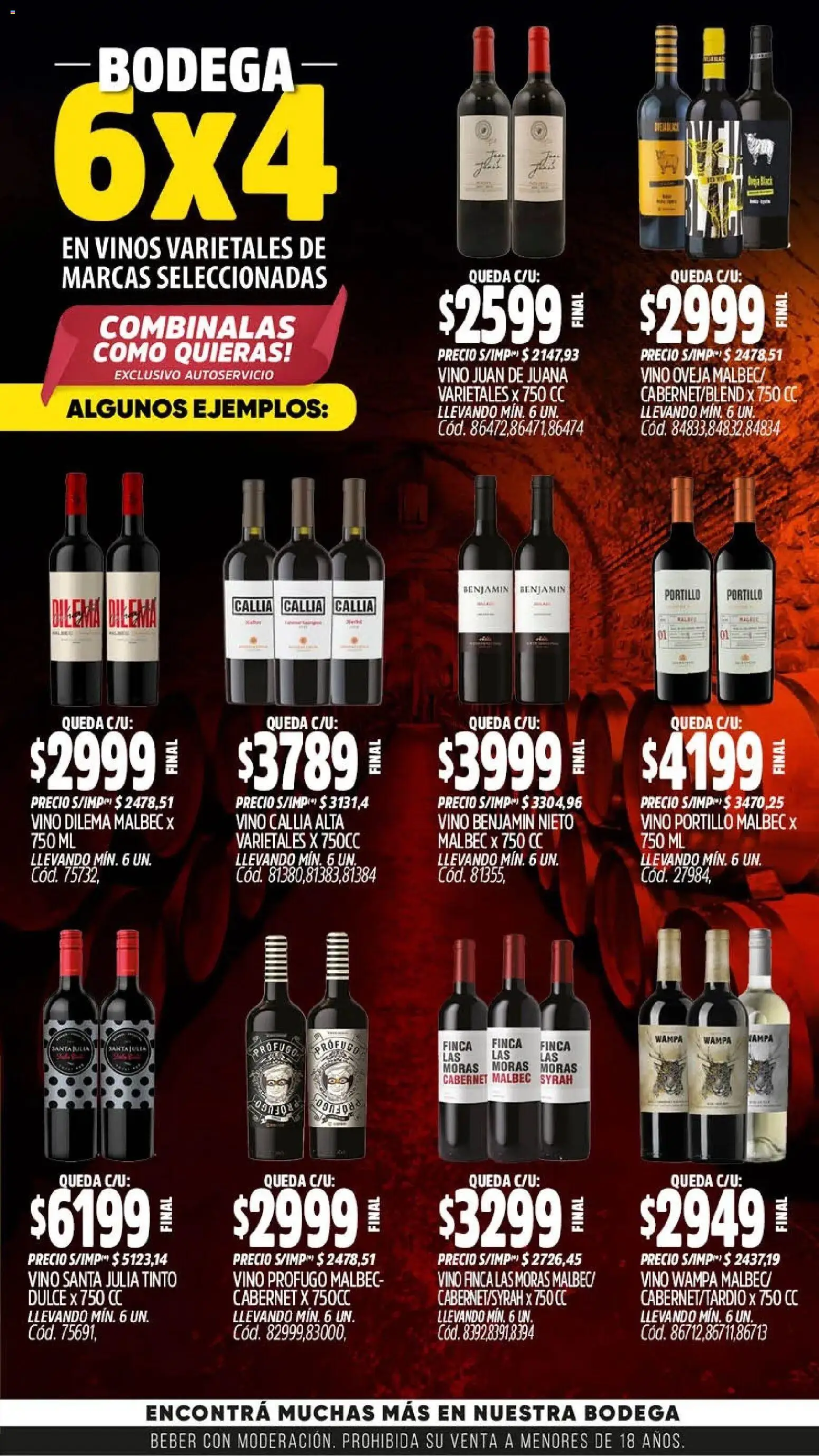 Yaguar - Oferta Semanal General Roca │ válido desde el 11.05.2026 | Página: 4 | Productos: Vino