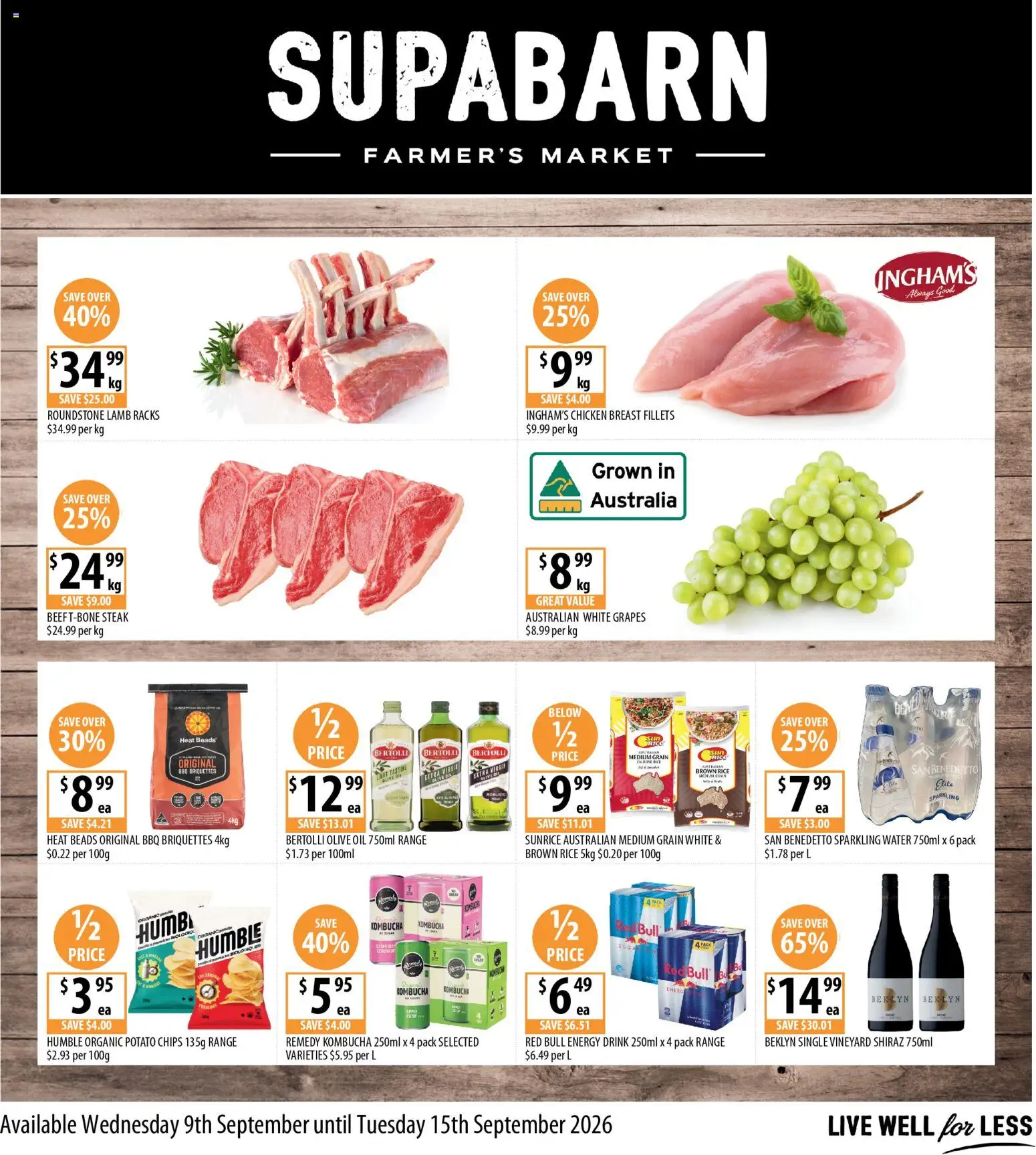 Supabarn catalogue - valid from 09/09/2026 | Page: 1