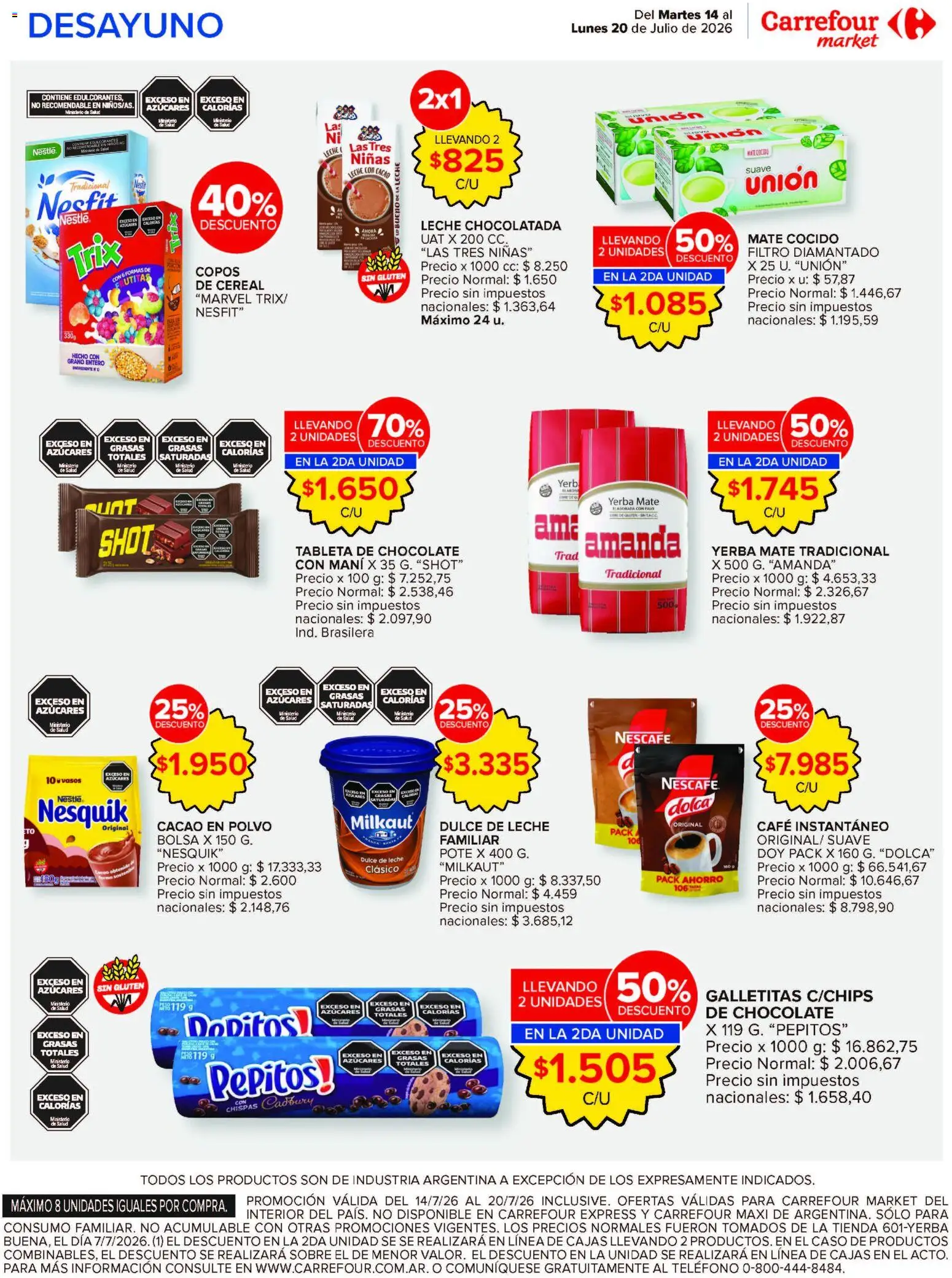 Carrefour ofertas │ válido desde el 14/07/2026 | Página: 41