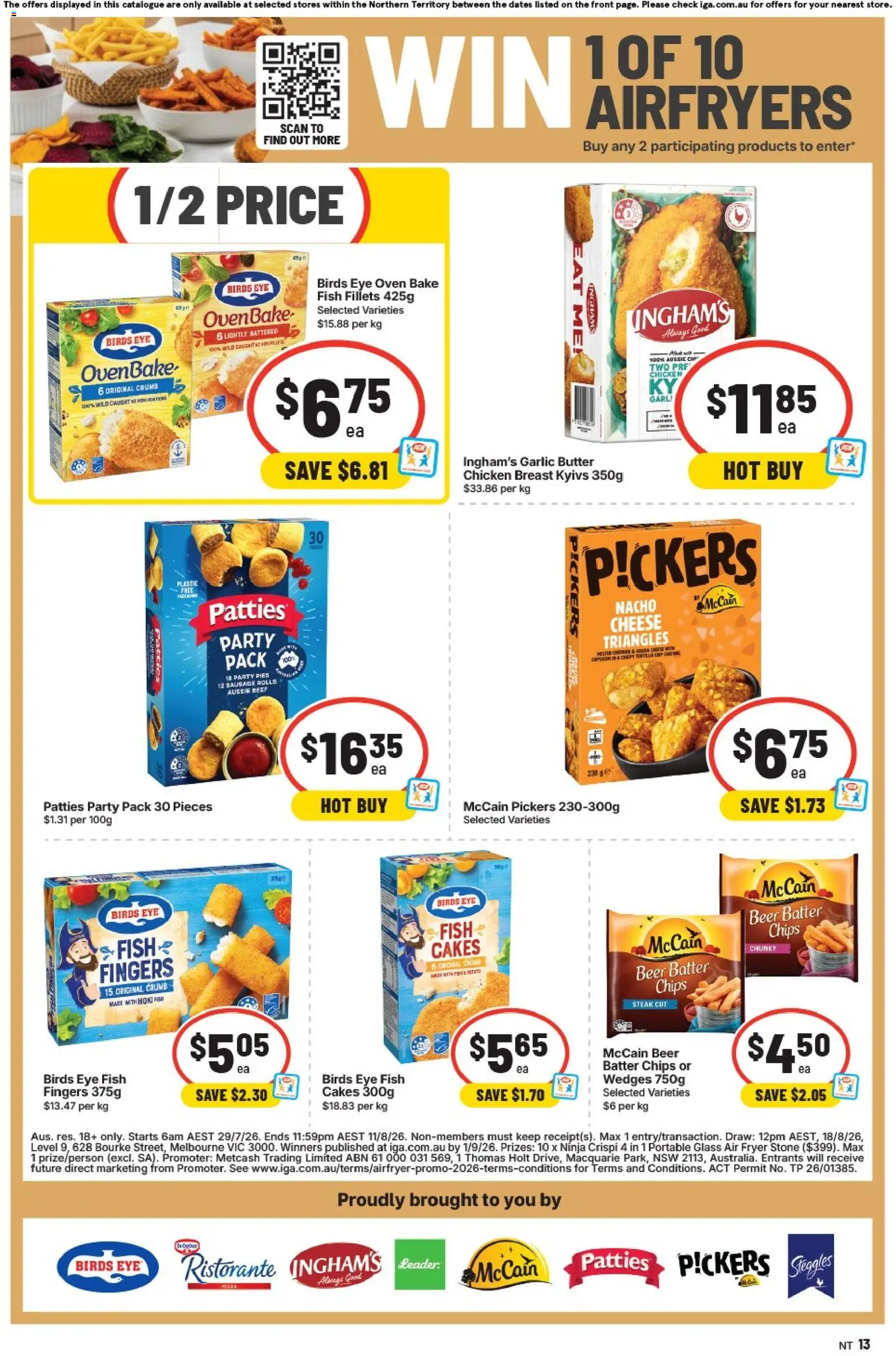 IGA catalogue - valid from 05/08/2026 | Page: 13 | Products: Butter, Beer, Sausage, Garlic