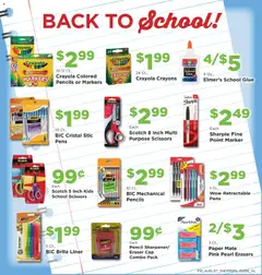 Preview of Homeland weekly ads valid from 08/01/2026 | Page: 13 | Products: Pencil, Eraser, Cap, Pencil sharpener