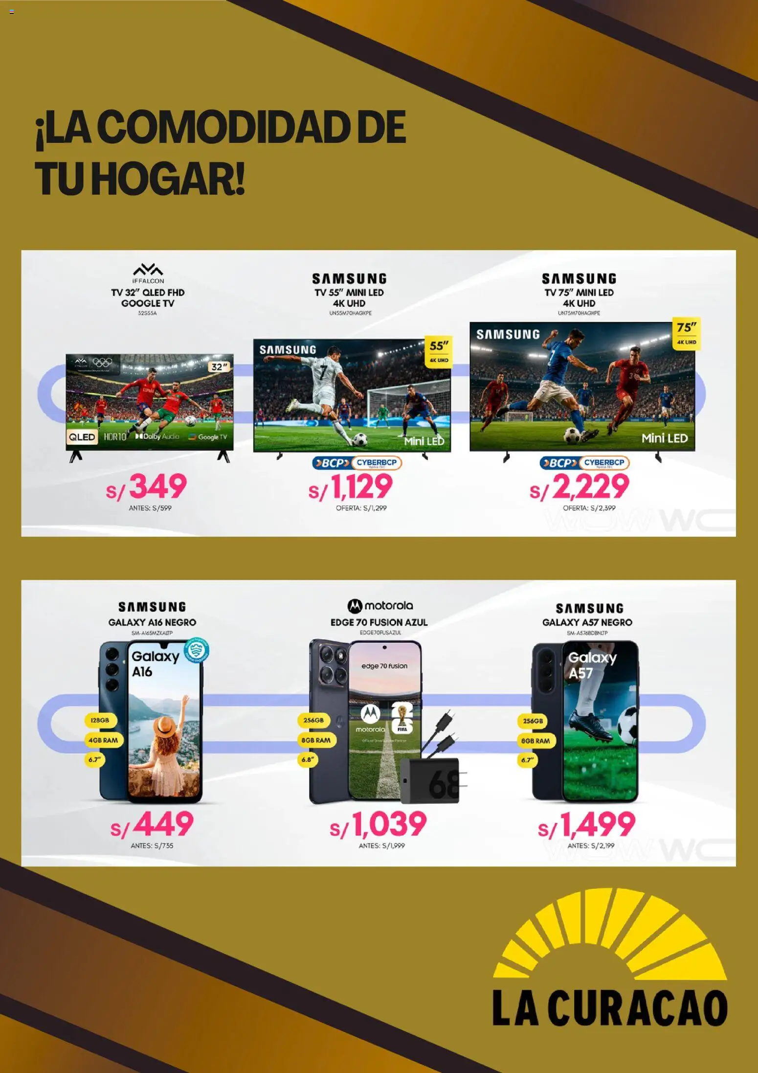 Catálogo La Curacao válido desde 13/07/2026 | Página: 4 | Productos: Audio