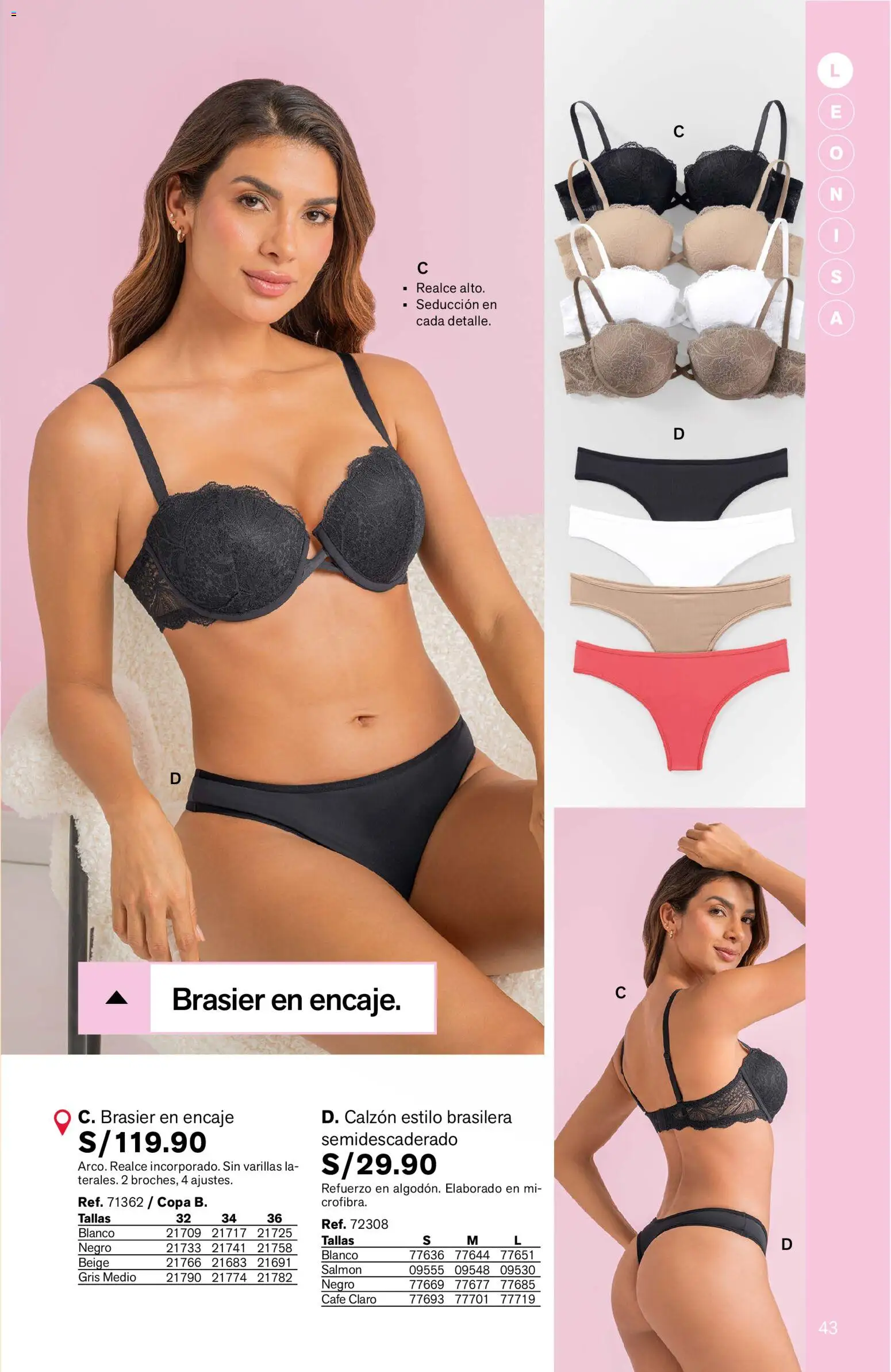 Catálogo Leonisa válido desde 04/08/2026 | Página: 43 | Productos: Café