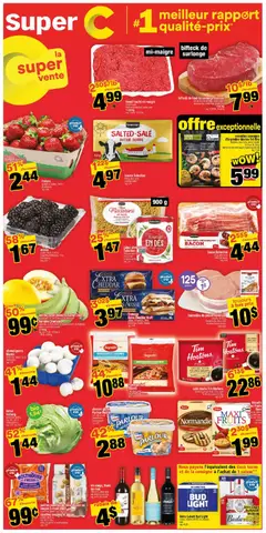 Preview of Super C weekly flyer / circulaire from shop Super C valid from Jul 2, 2026