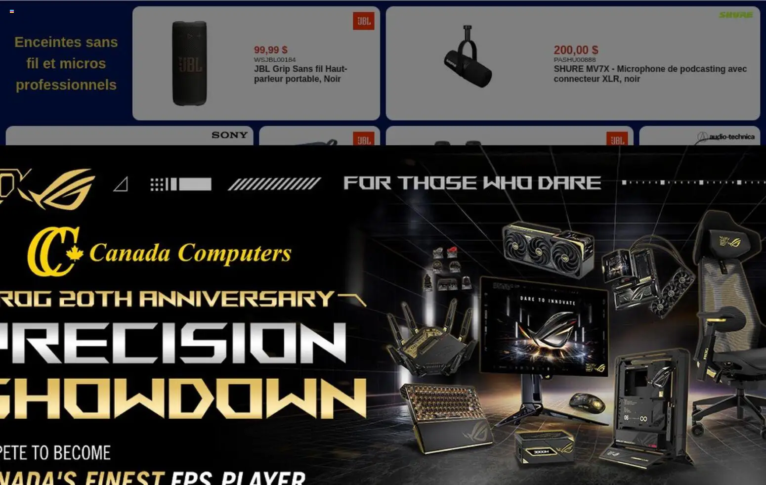 Canada Computers flyer valid from Aug 21, 2026 | Page: 9 | Products: Microphone