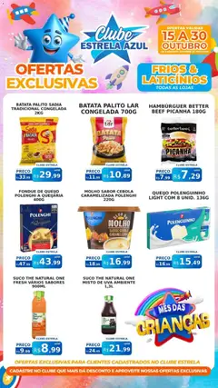 Estrela Azul ofertas Clube Frios - Pré-Visualização do folheto da loja Estrela Azul, válido de 01/10/2026