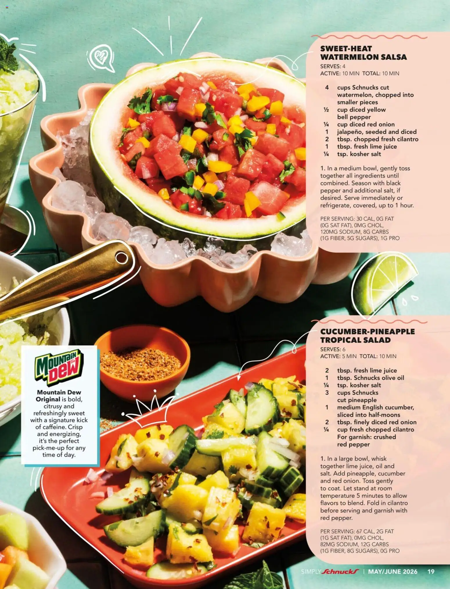 Schnucks Monthly Ad - valid from 01.05.2026 | Page: 21 | Products: Pineapple, Lime, Watermelon, Onion