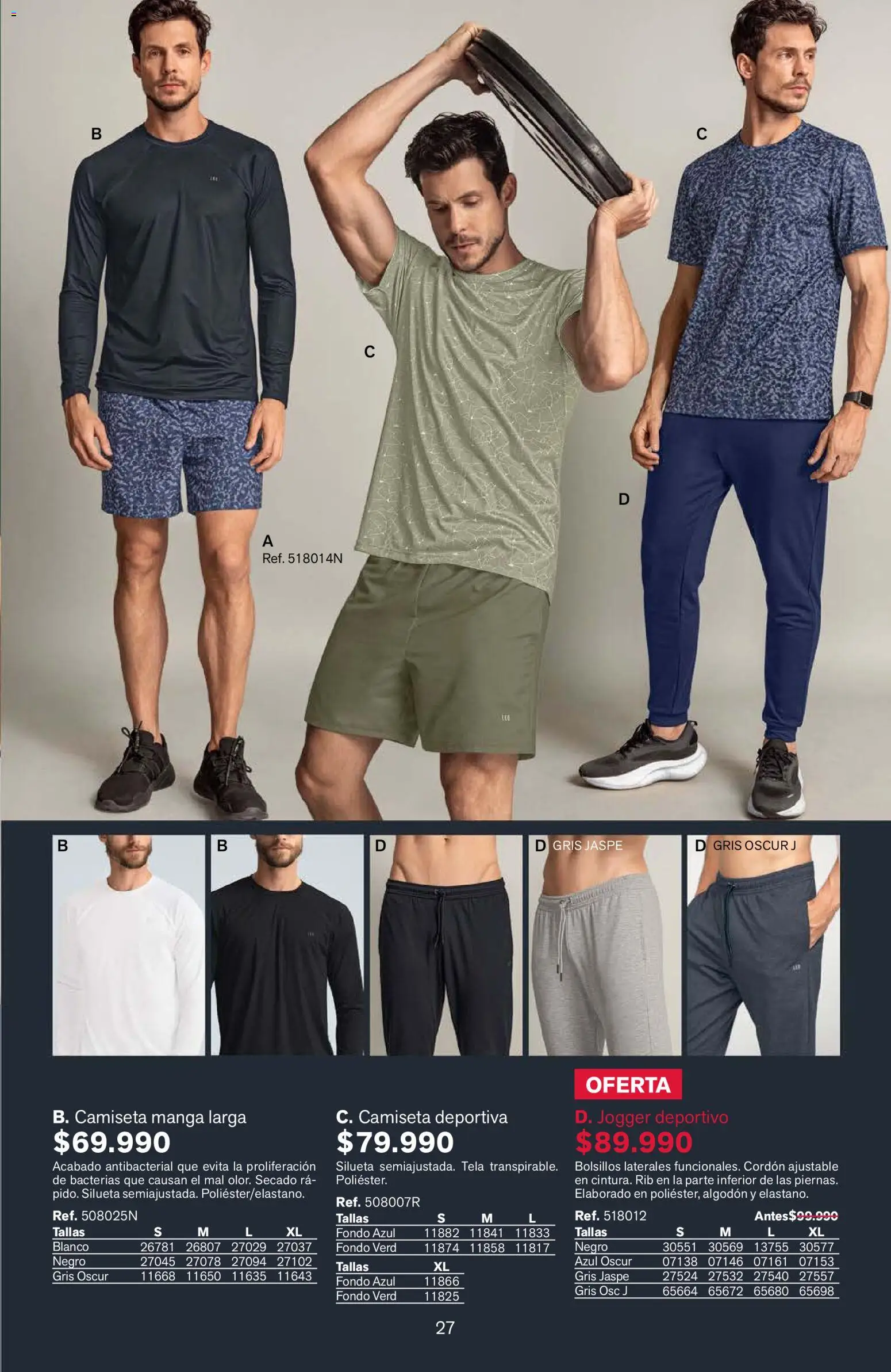 Leonisa revista - valida desde el 04.06.2026 | Página: 27 | Productos: Algodón, Camiseta