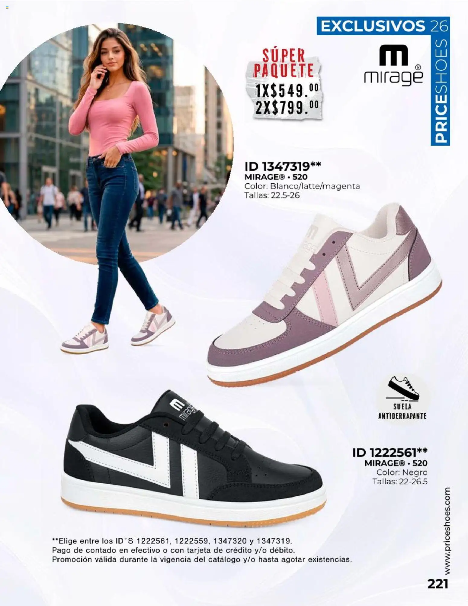 Nuevas ofertas de Price Shoes válidas en toda la República Mexicana desde el 01/10/2026. ¡Encuentra las mejores ofertas en Price Shoes catálogo Exclusivos! | Página: 221