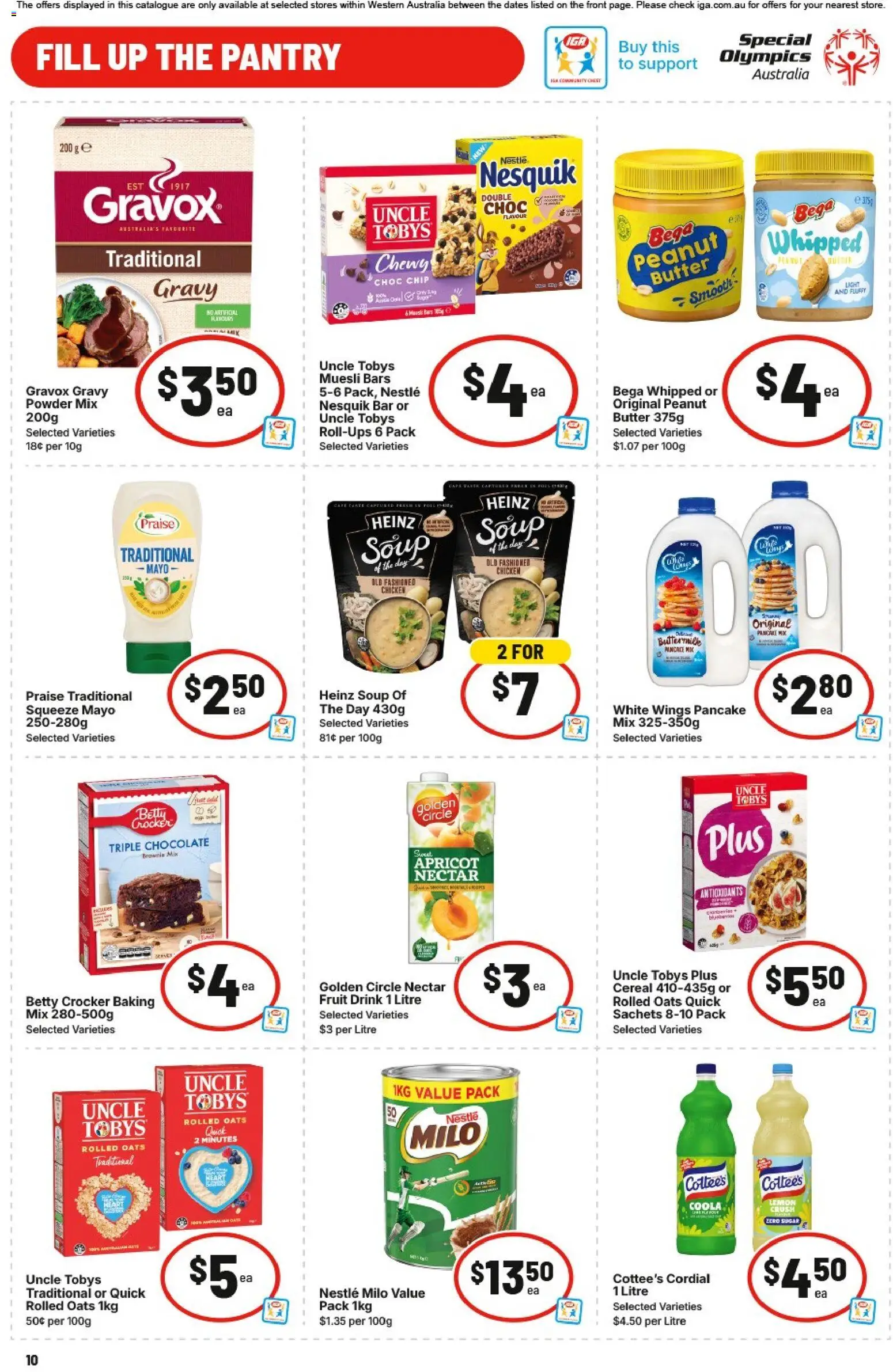 IGA catalogue - valid from 13.05.2026 | Page: 10 | Products: Bread, Muffins, Oven, Bakery