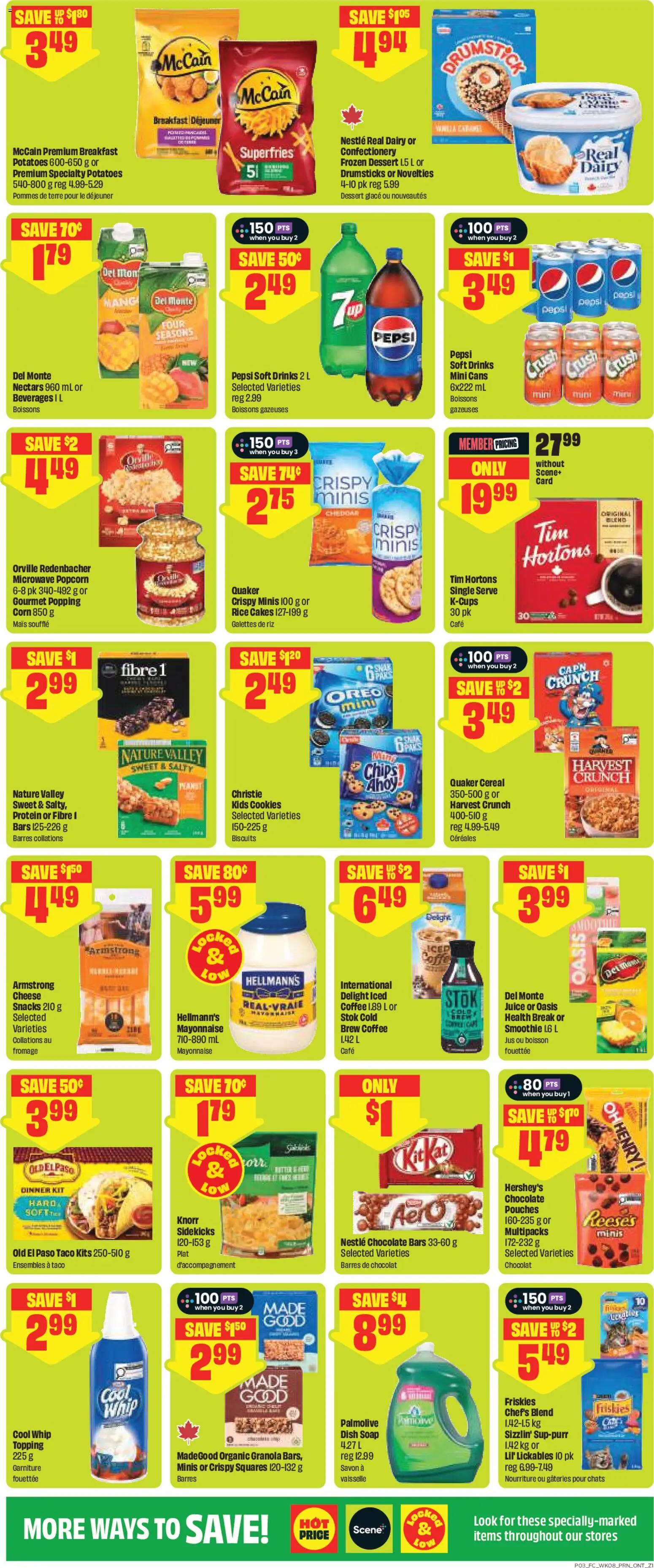FreshCo flyer valid from 18.06.2026 | Page: 4 | Products: Potatoes, Coffee, Chocolate, Juice