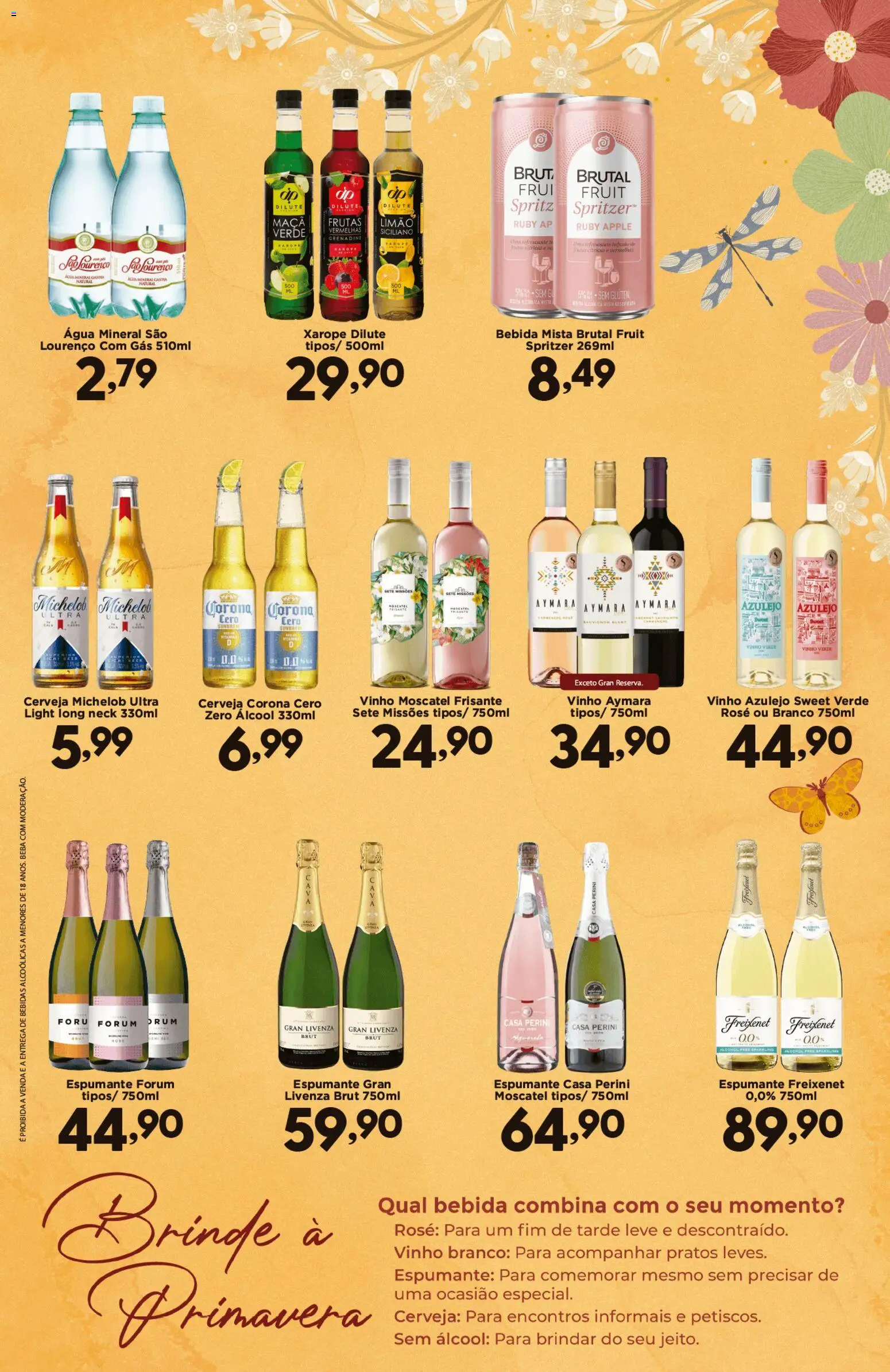 Confiança Folheto - válido de 25/09/2026 | Página: 5 | Produtos: Frutas, Álcool, Cerveja, Xarope